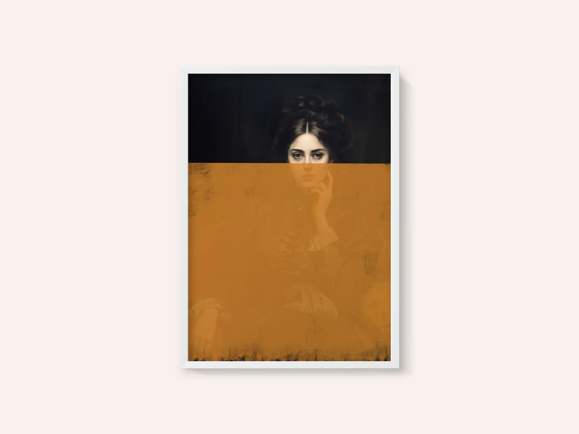 Altered Portrait of Woman