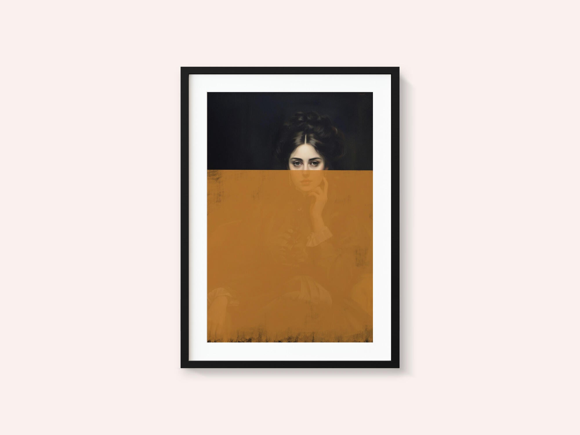 Altered Portrait of Woman