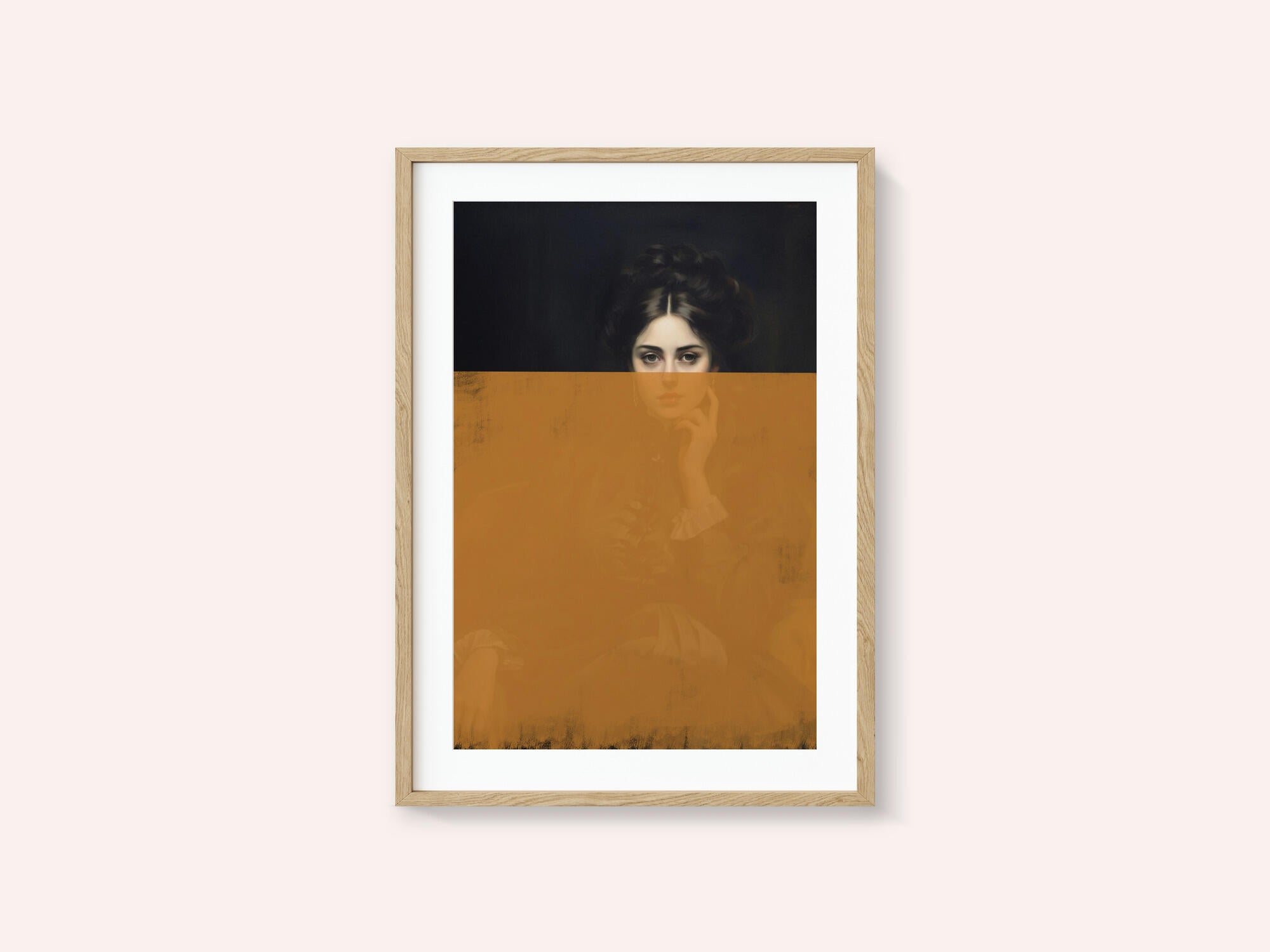 Altered Portrait of Woman