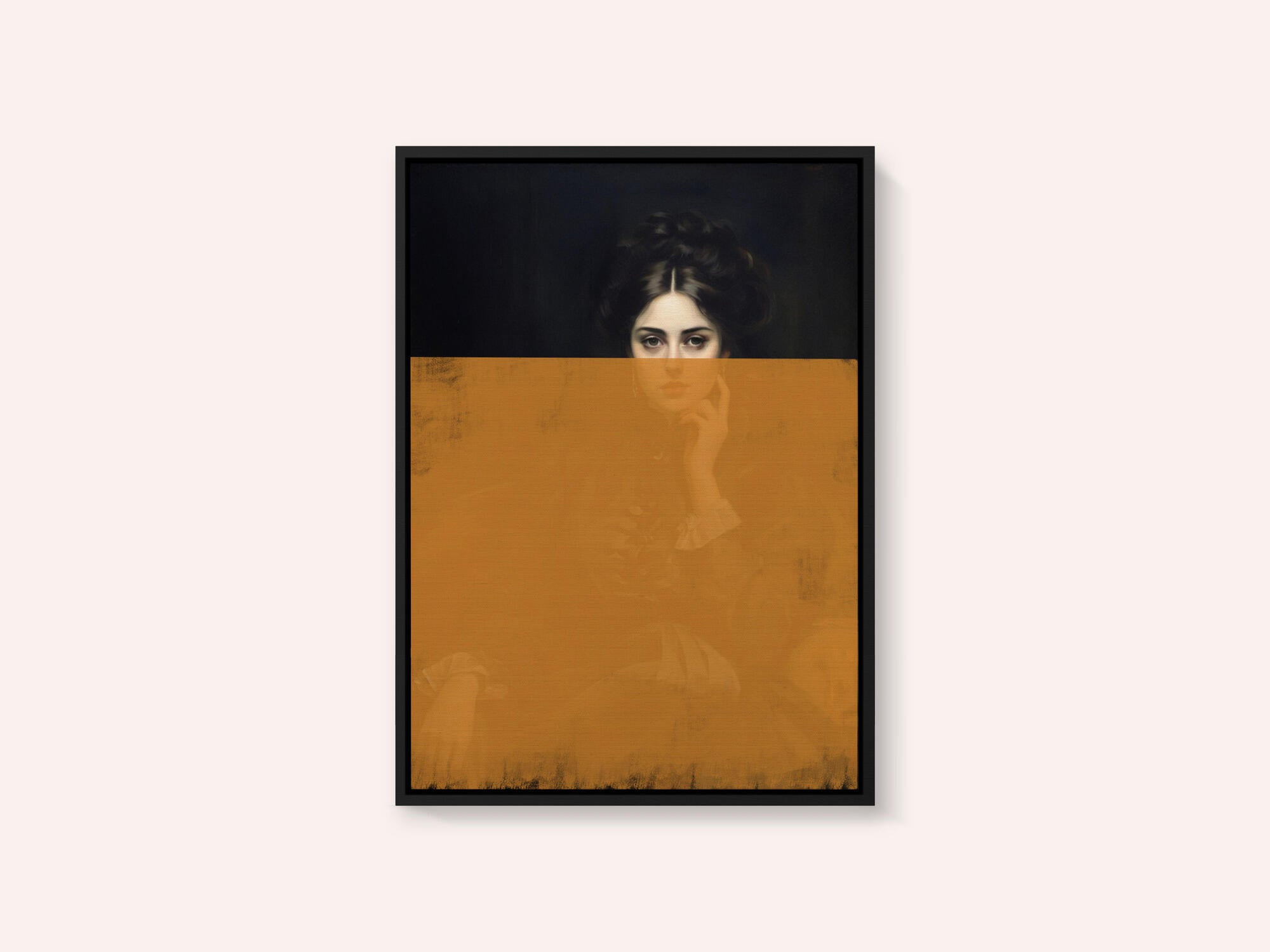 Altered Portrait of Woman