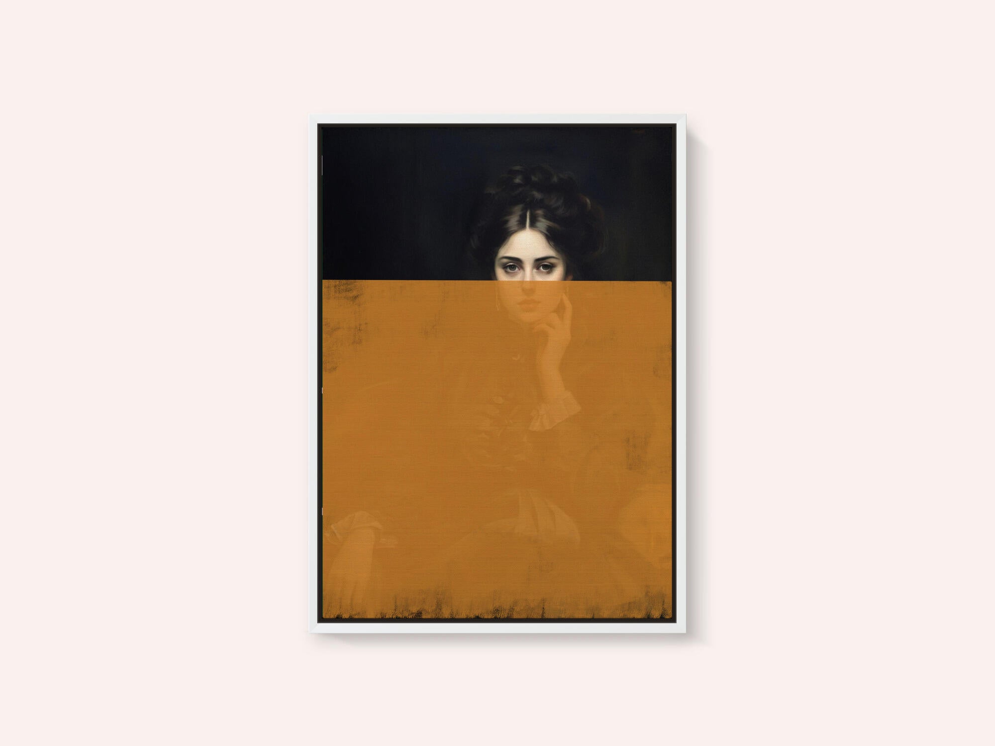 Altered Portrait of Woman