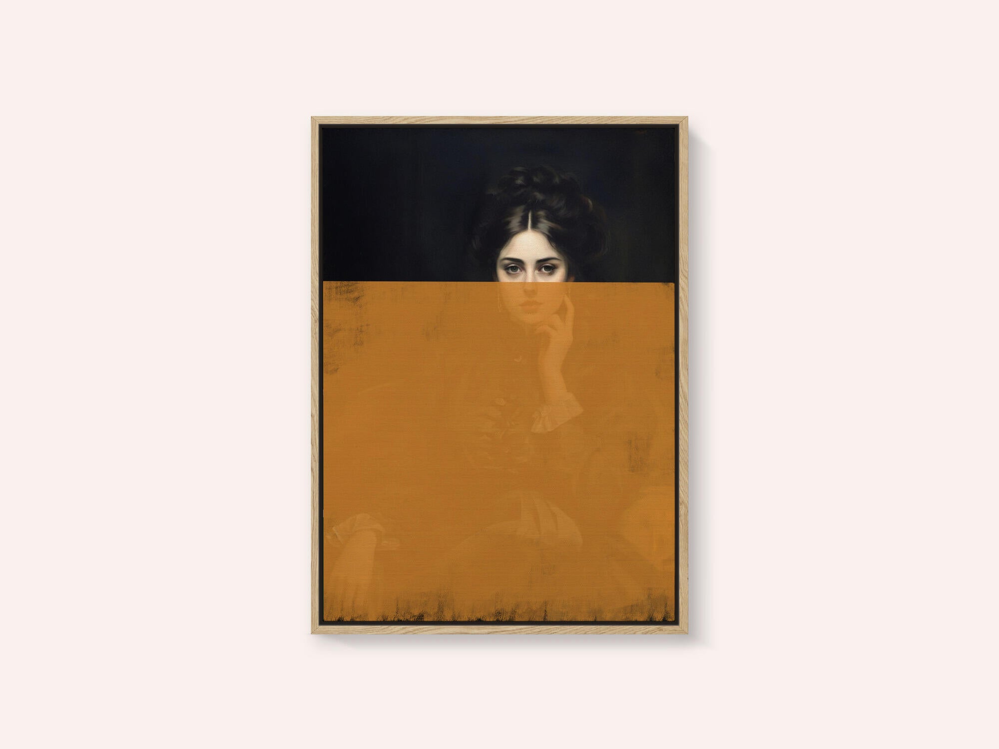 Altered Portrait of Woman