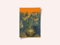 Collage Sunflowers and the splash Van Gogh