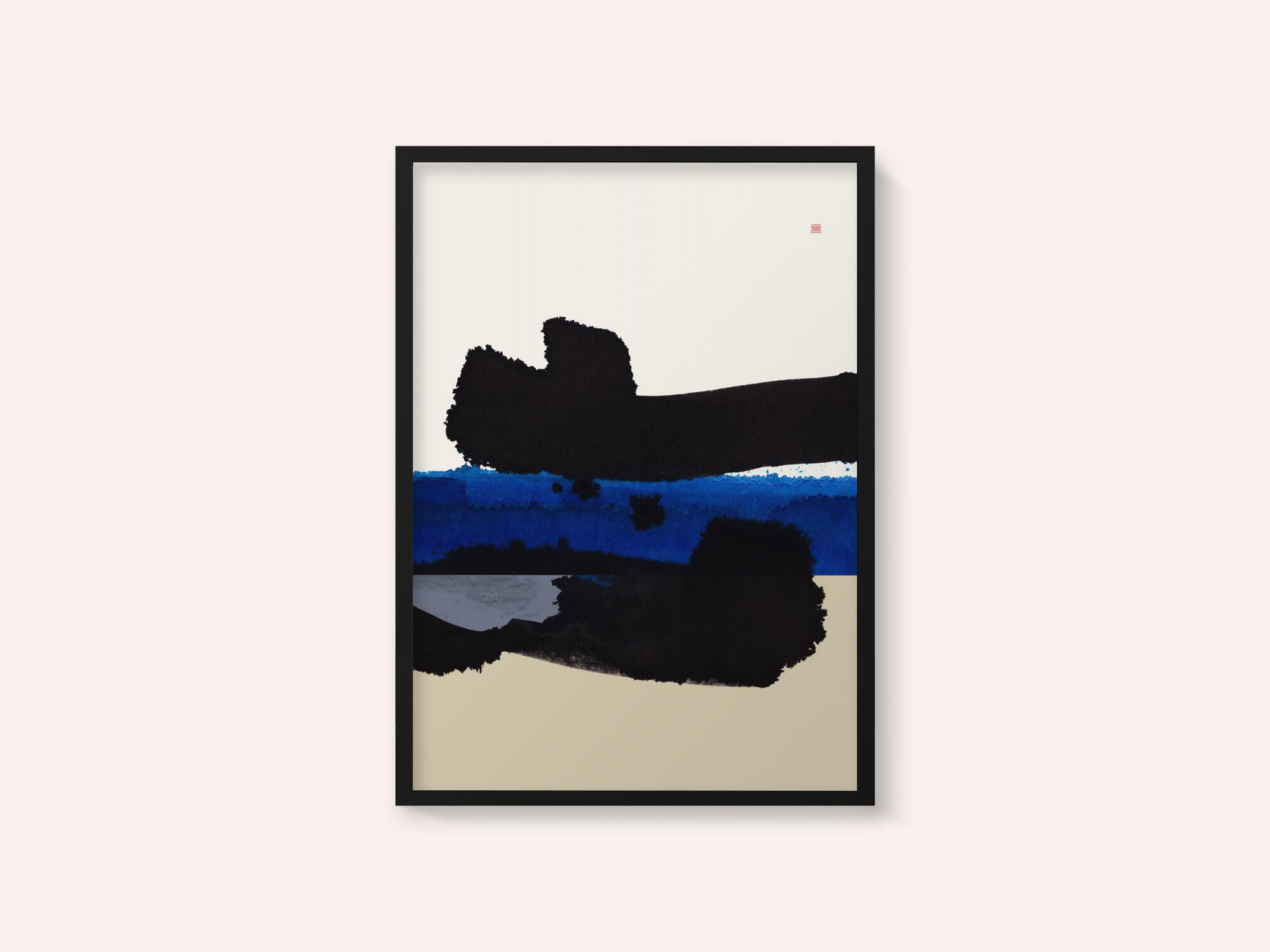 Abstract Blue Reflection