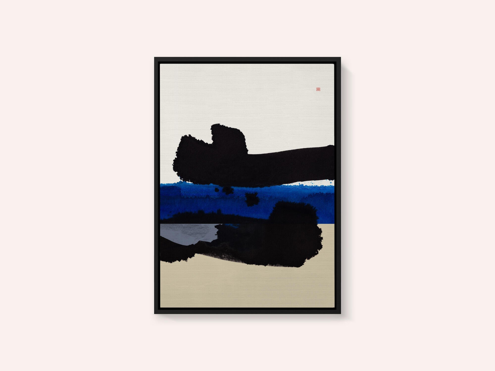 Abstract Blue Reflection