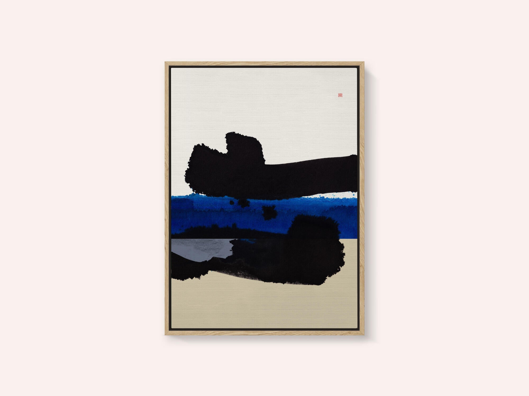 Abstract Blue Reflection