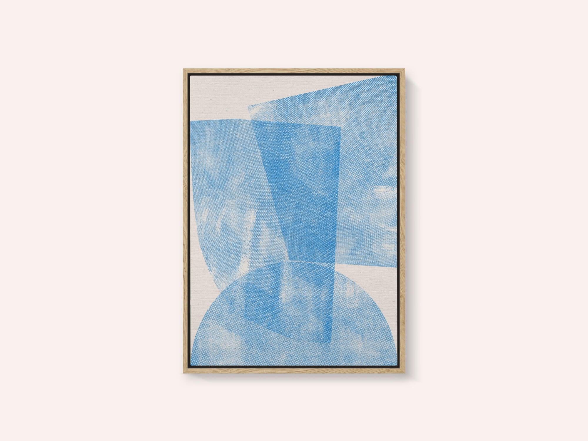 Blue Geometric Waves