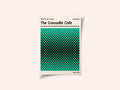 Crocodile Cafe Retro Poster