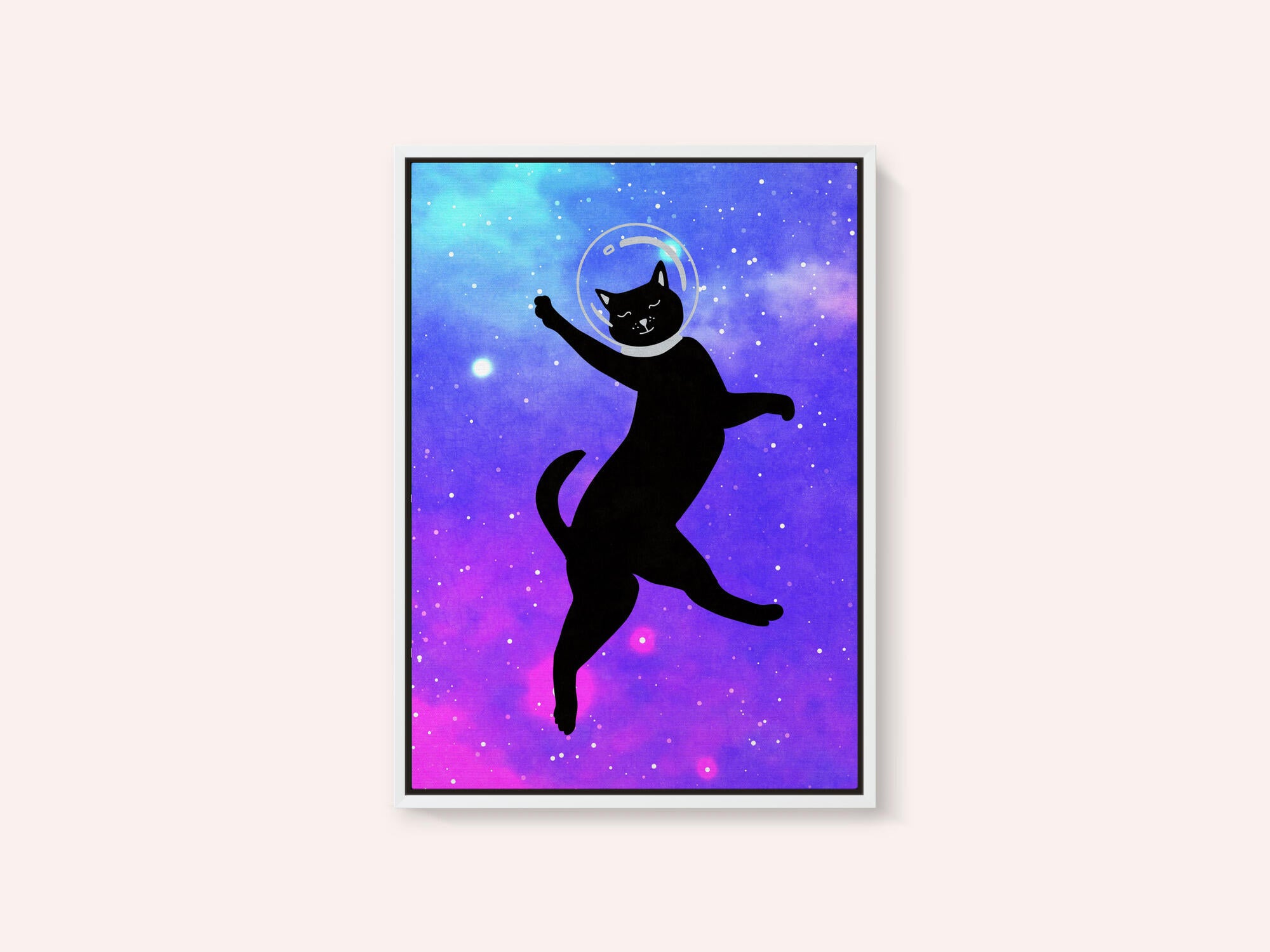 Happy Space Cat