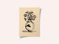 Woman in vase