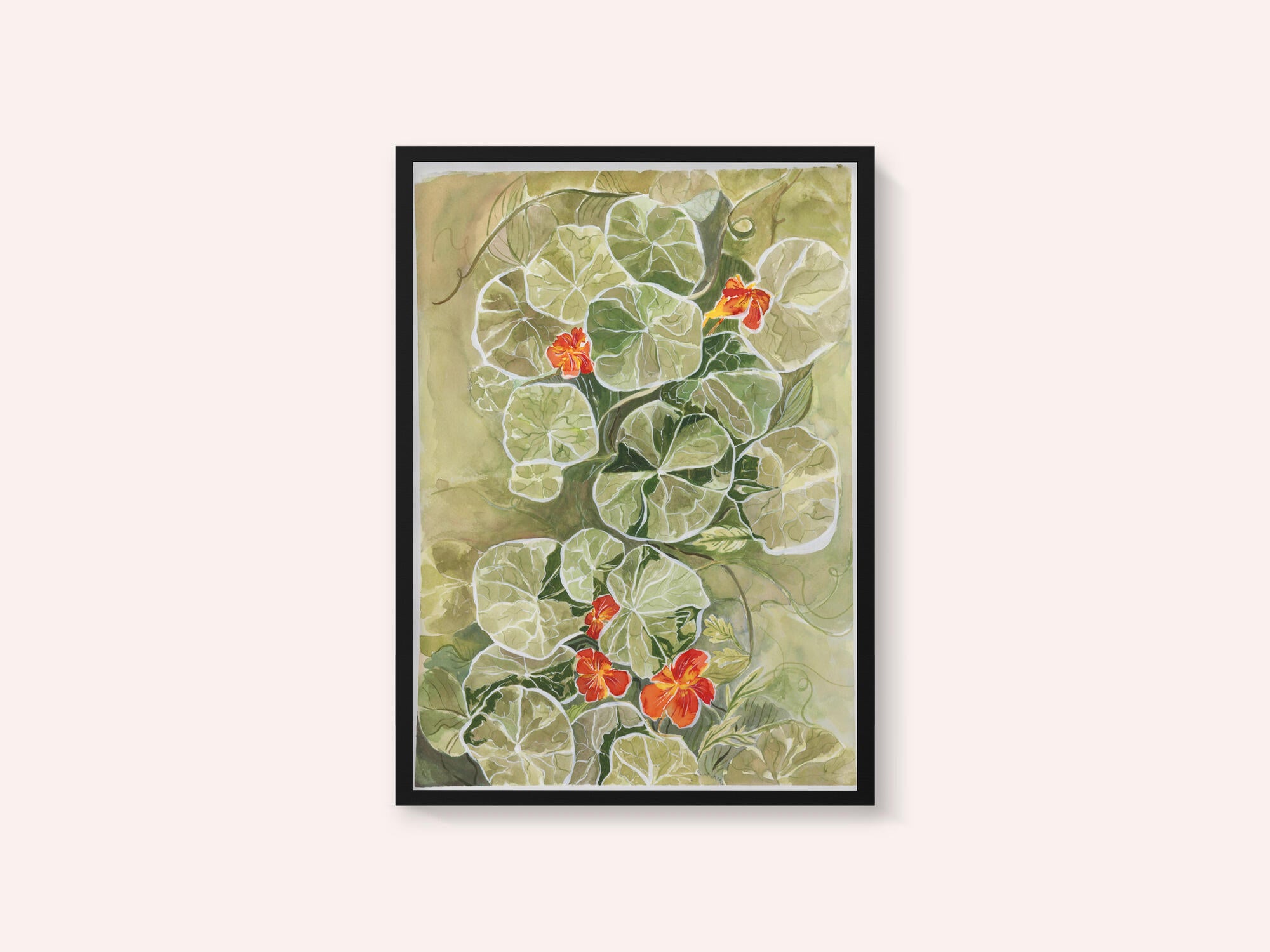 Nasturtium Tapestry