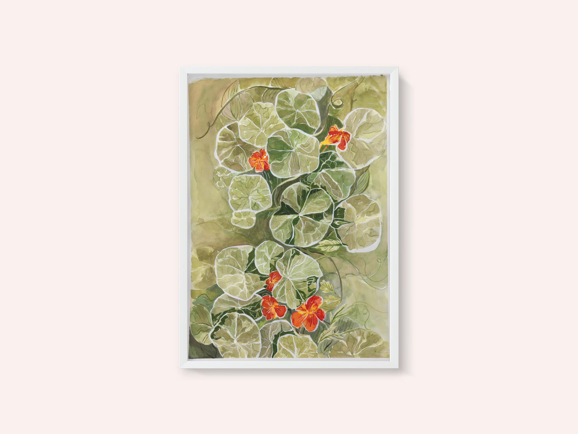 Nasturtium Tapestry