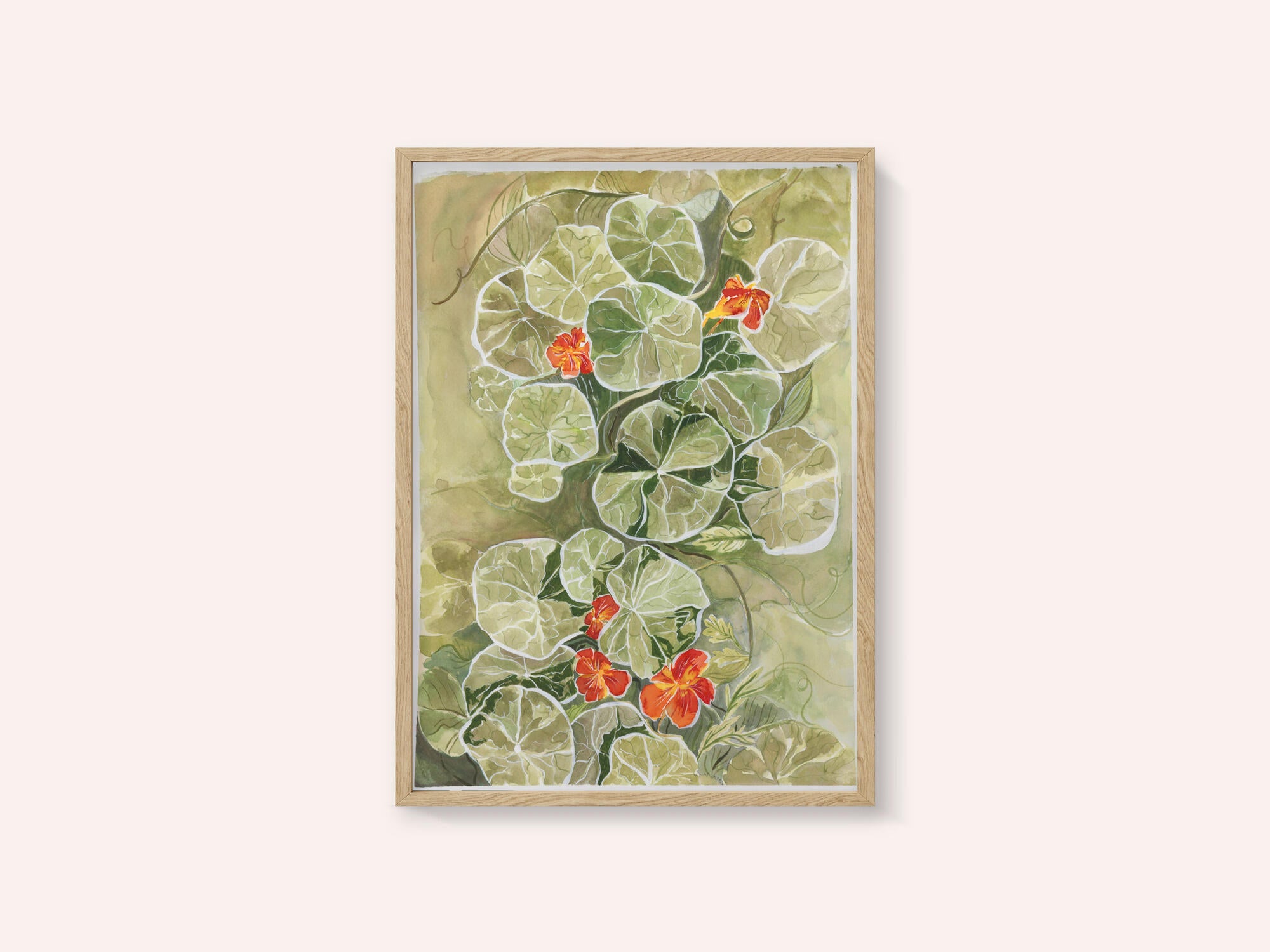 Nasturtium Tapestry