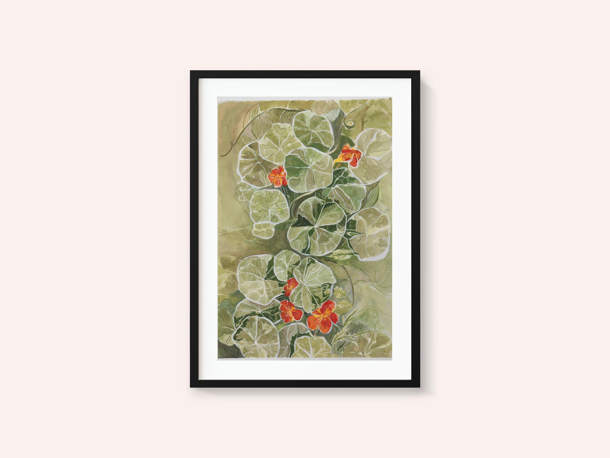 Nasturtium Tapestry