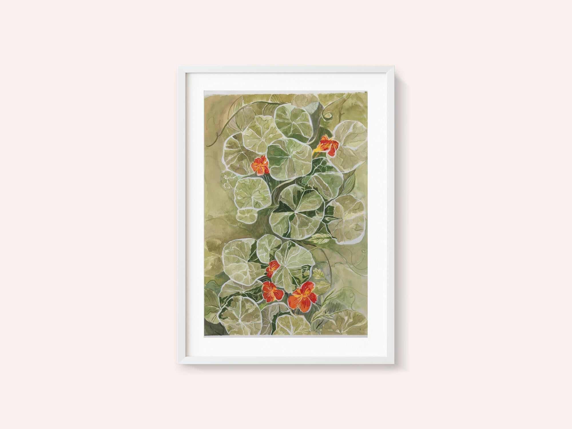 Nasturtium Tapestry