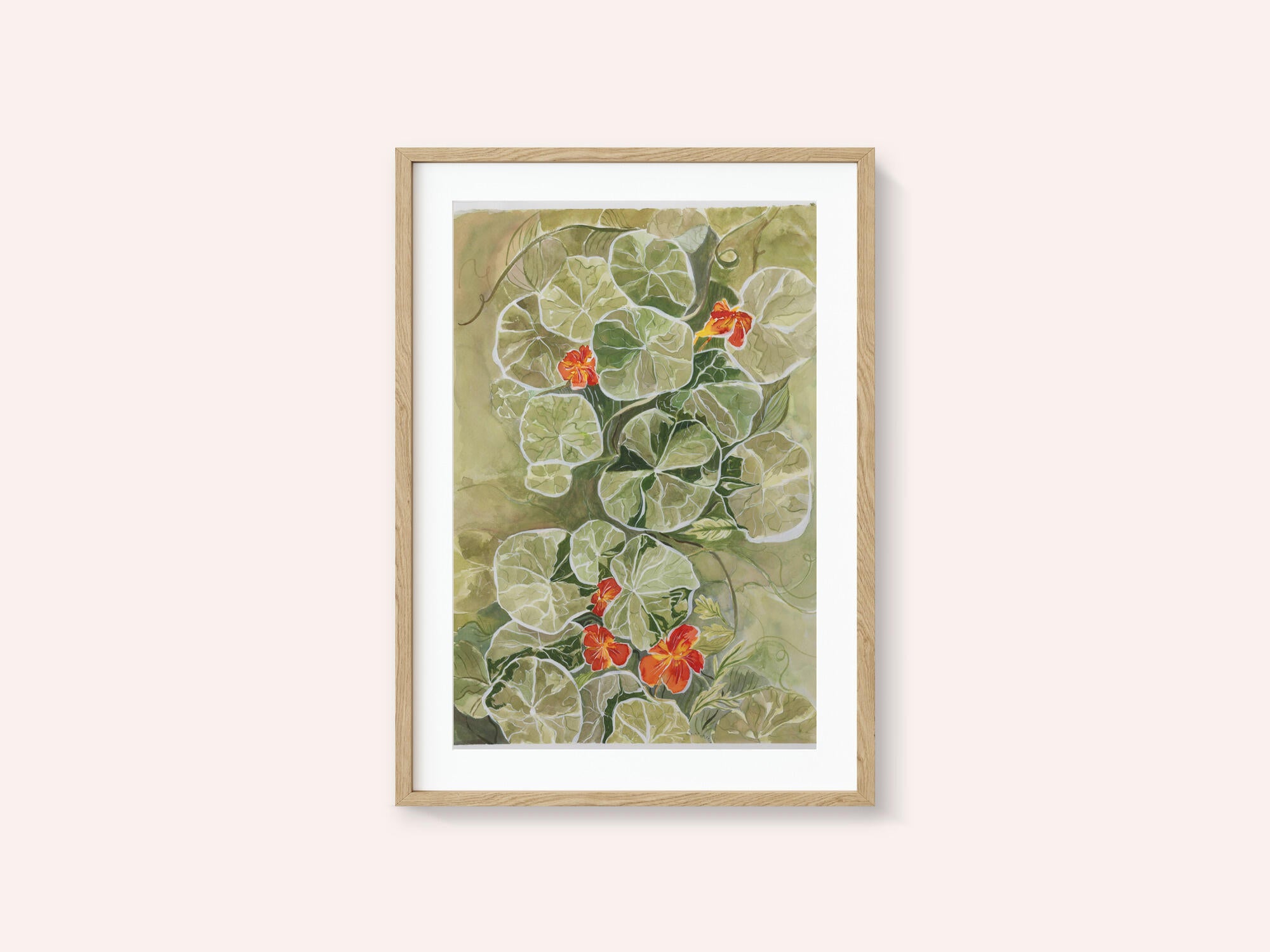 Nasturtium Tapestry