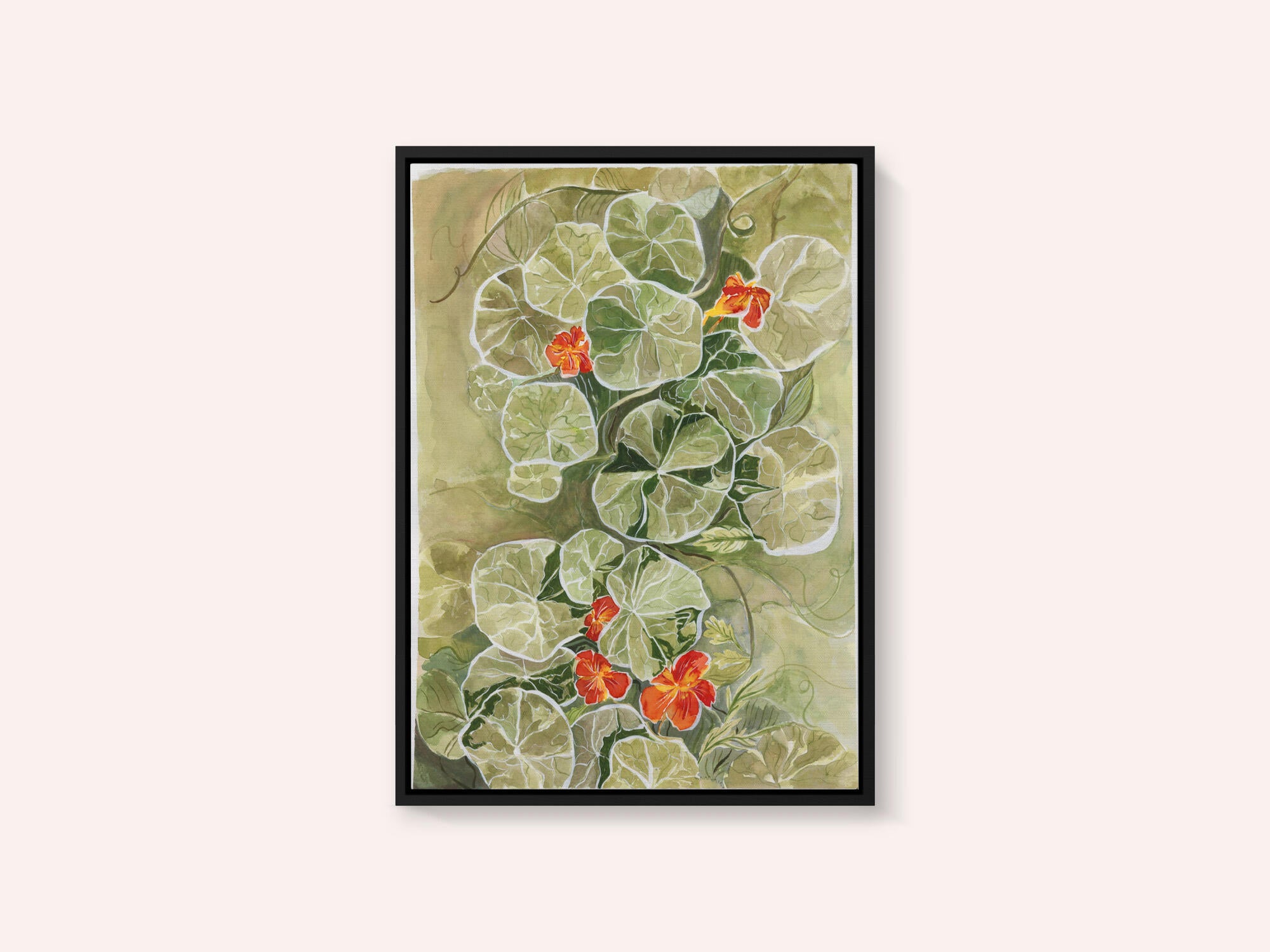 Nasturtium Tapestry