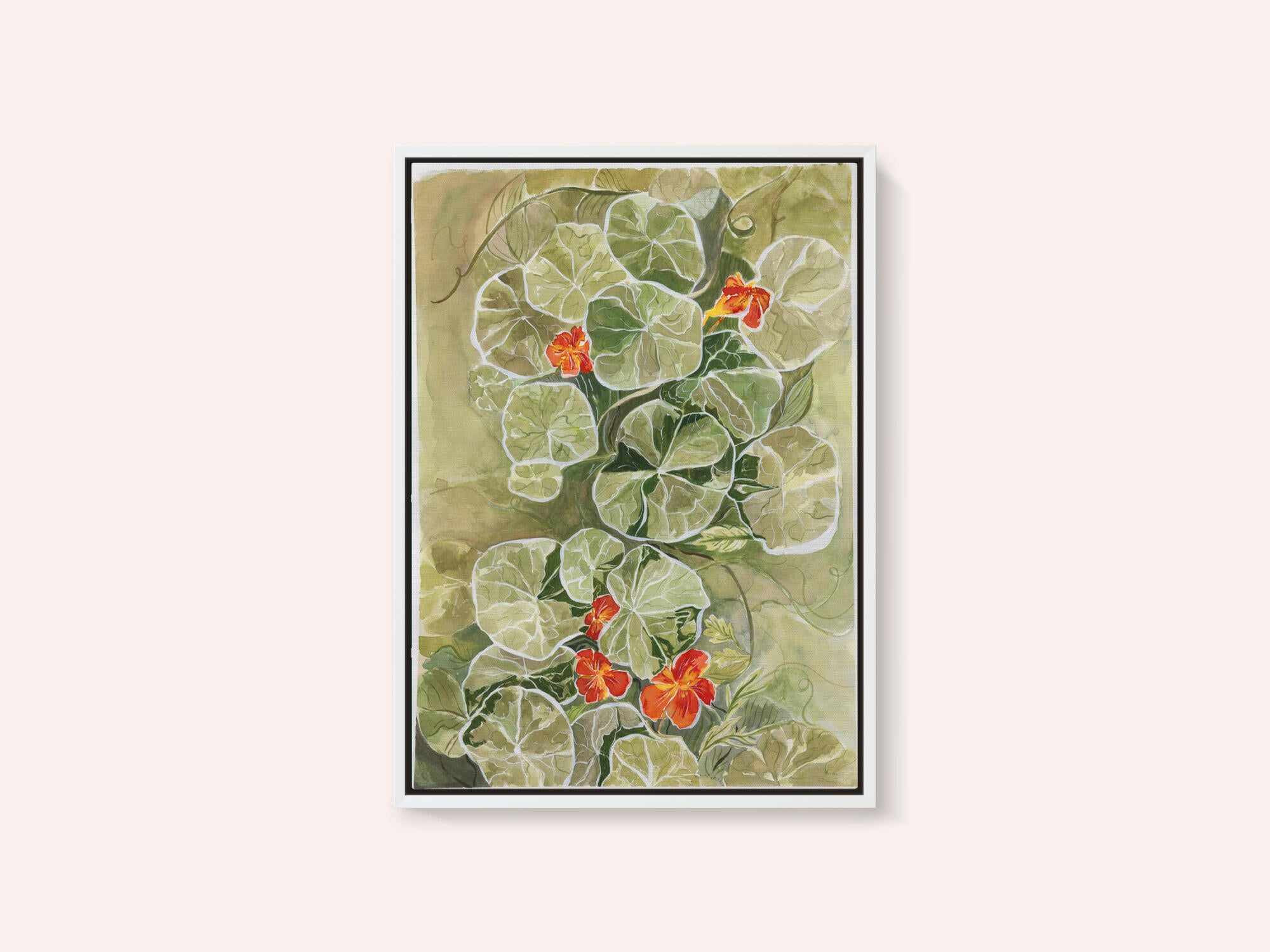 Nasturtium Tapestry