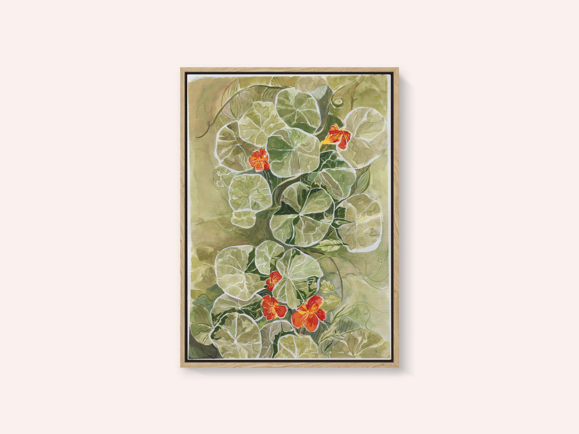 Nasturtium Tapestry