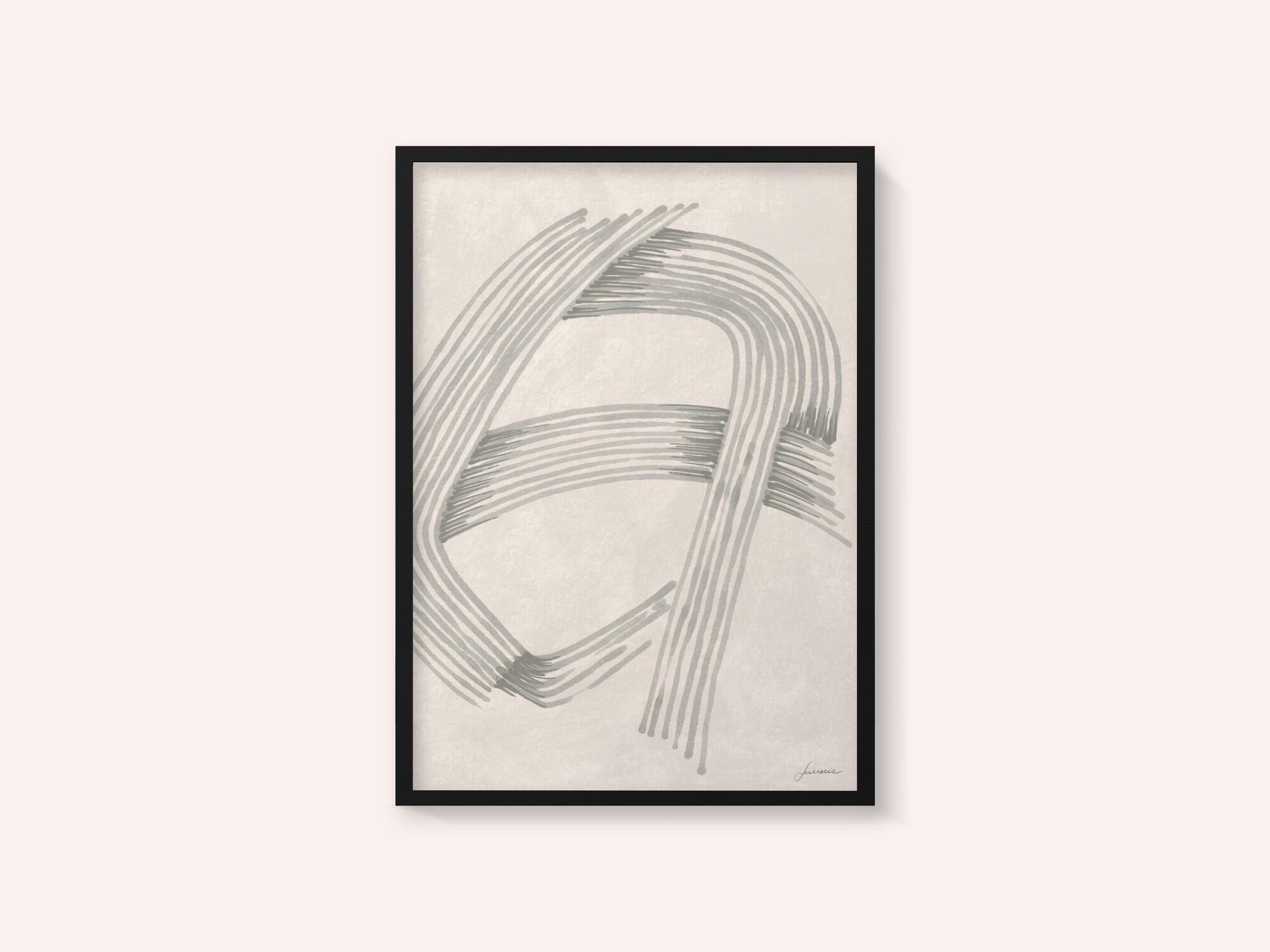 Abstract Grey Intersections 02