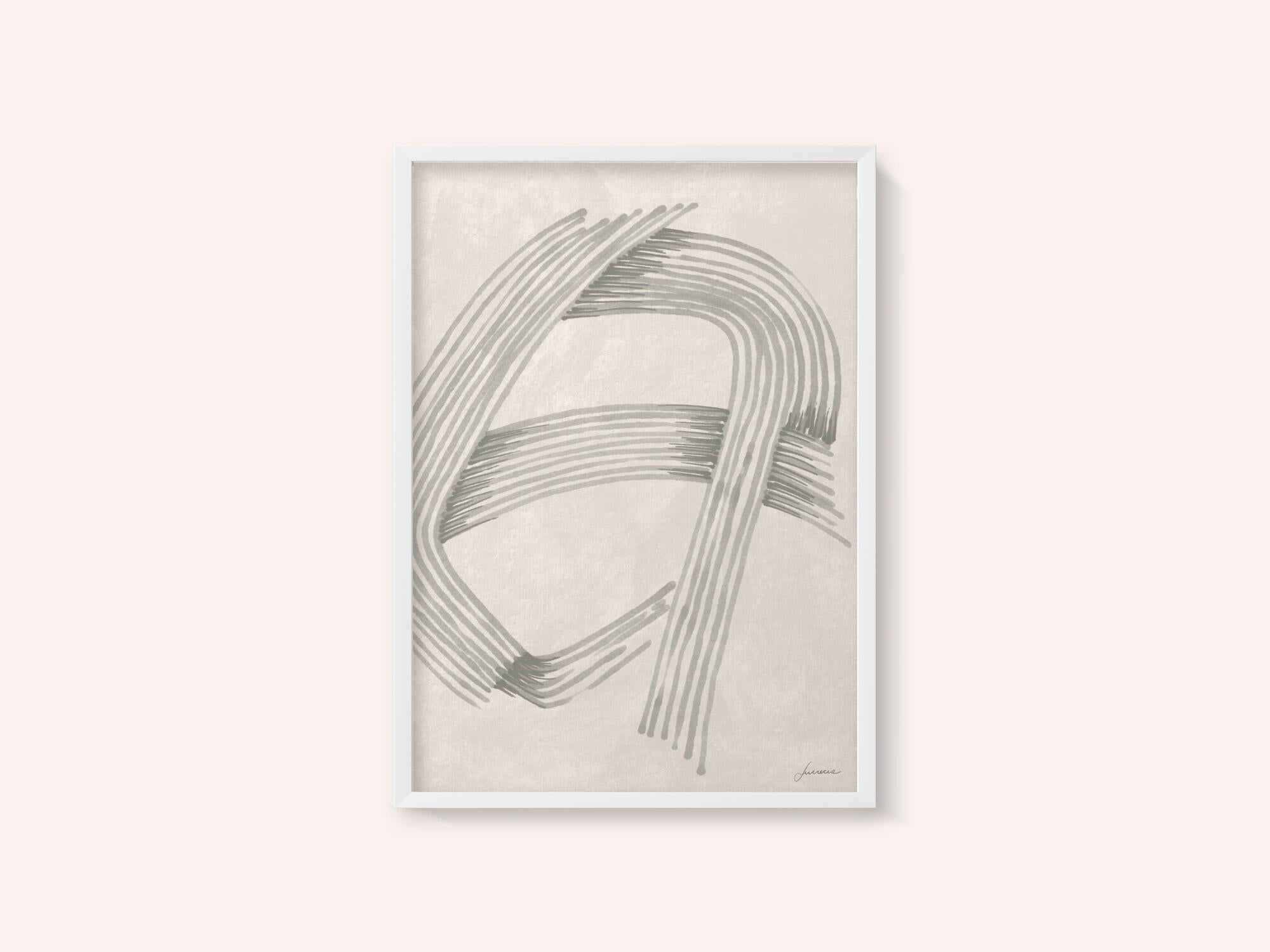 Abstract Grey Intersections 02