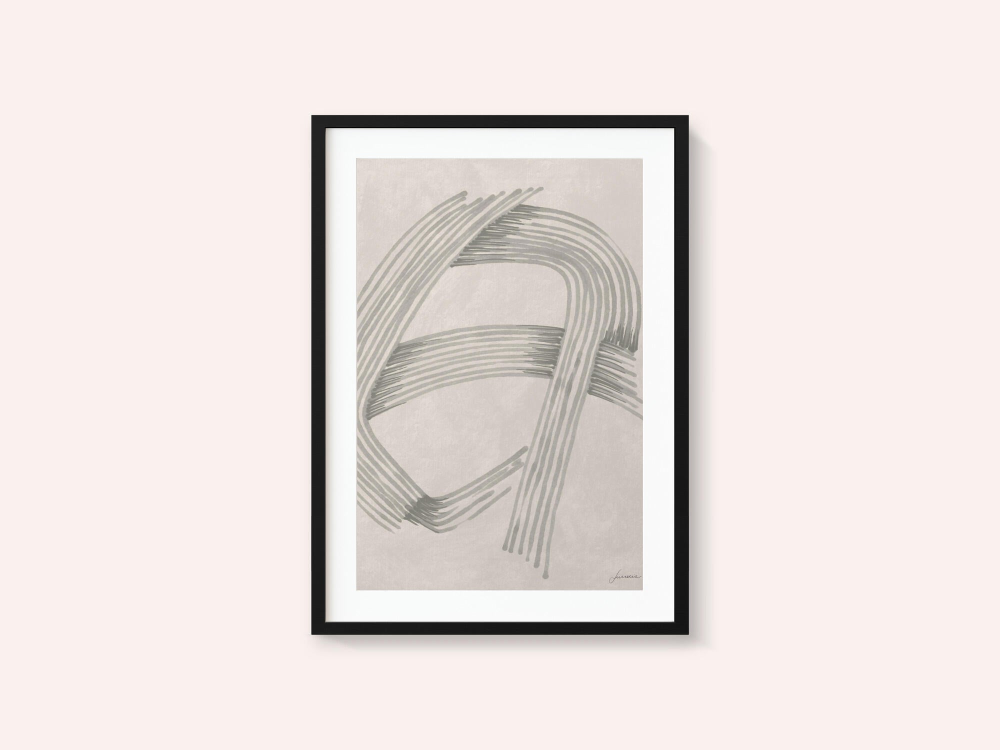Abstract Grey Intersections 02
