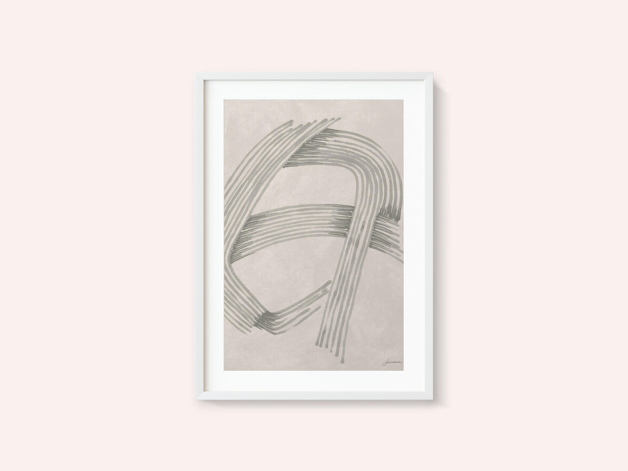 Abstract Grey Intersections 02