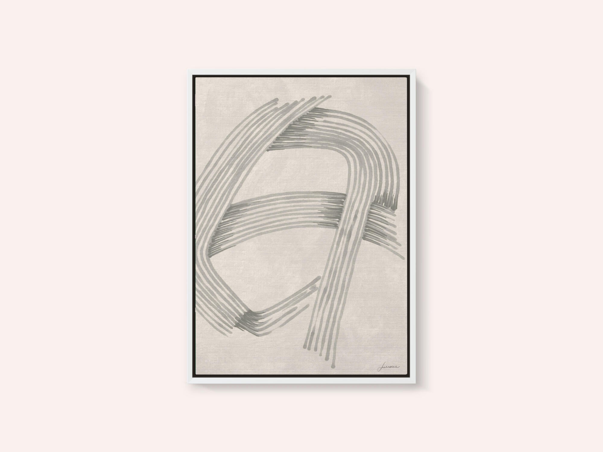 Abstract Grey Intersections 02