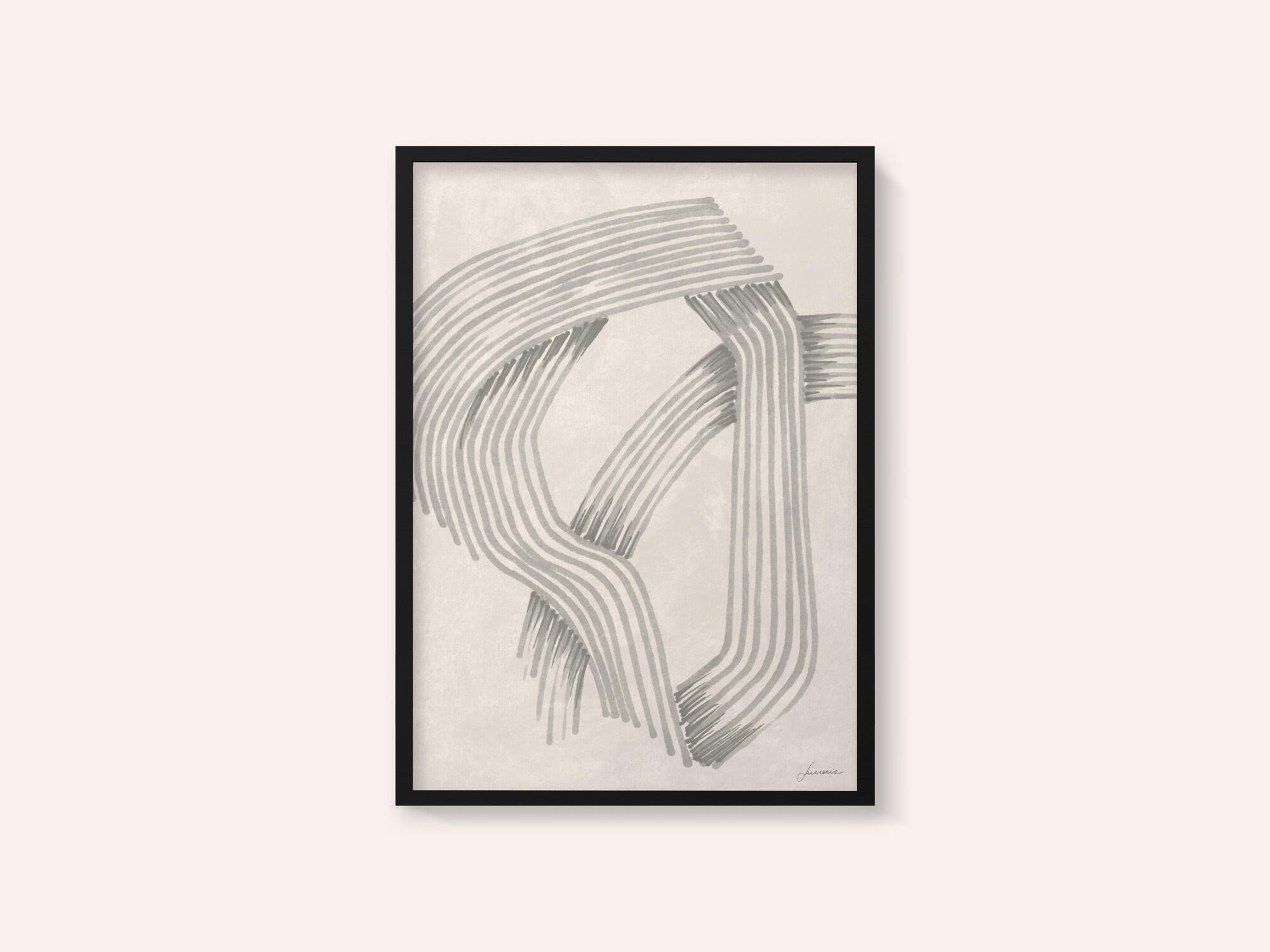 Abstract Grey Intersections 01