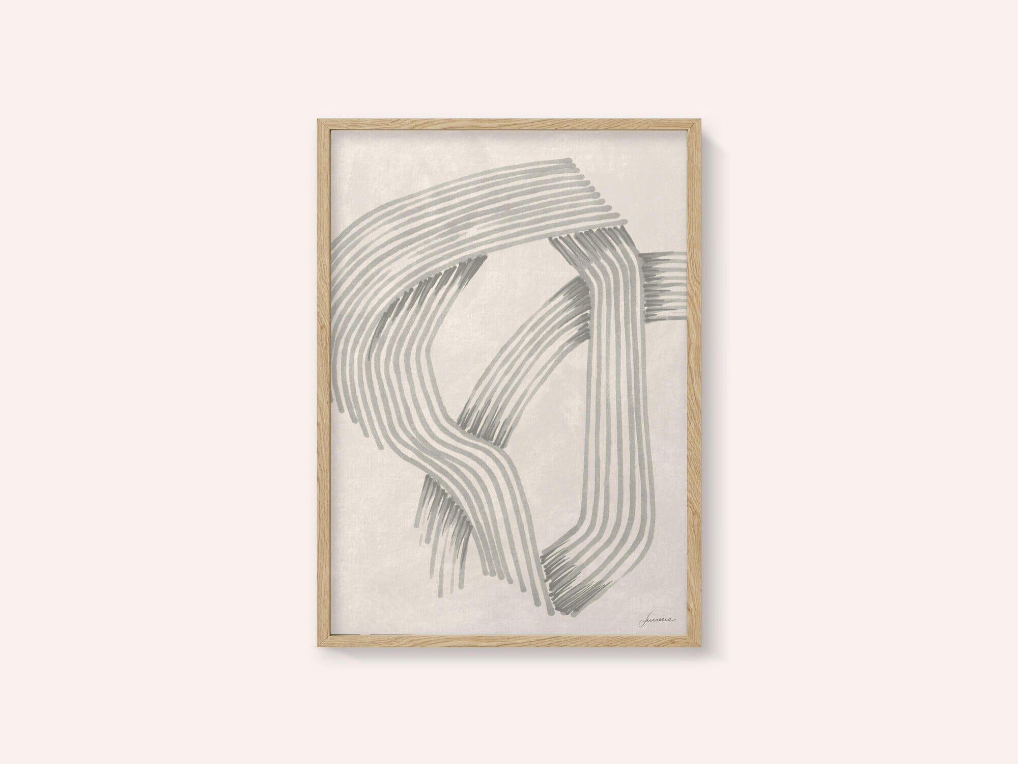 Abstract Grey Intersections 01