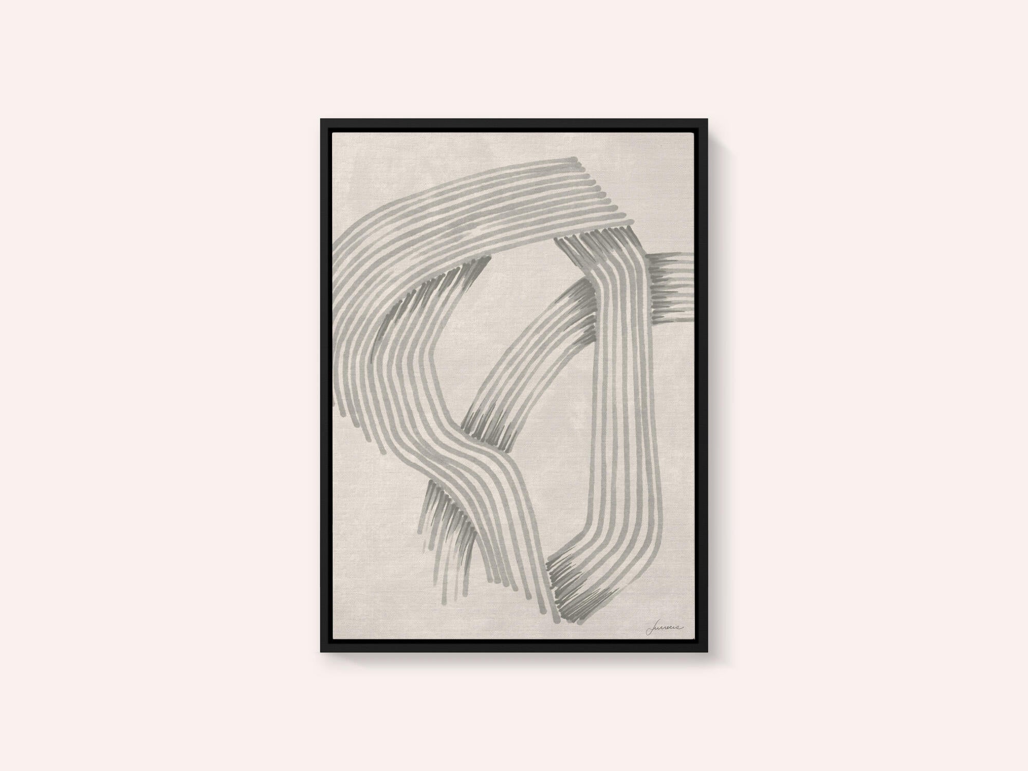 Abstract Grey Intersections 01