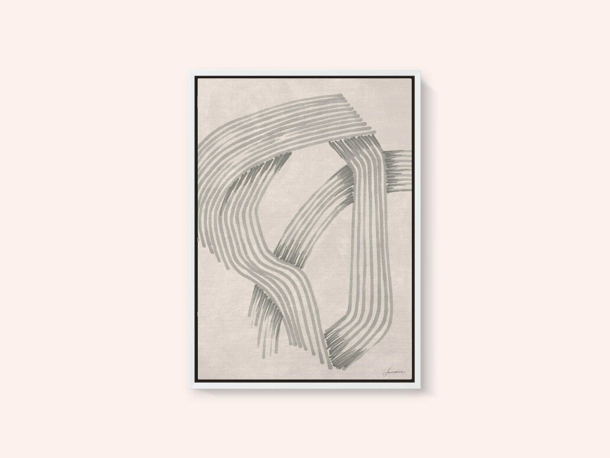 Abstract Grey Intersections 01