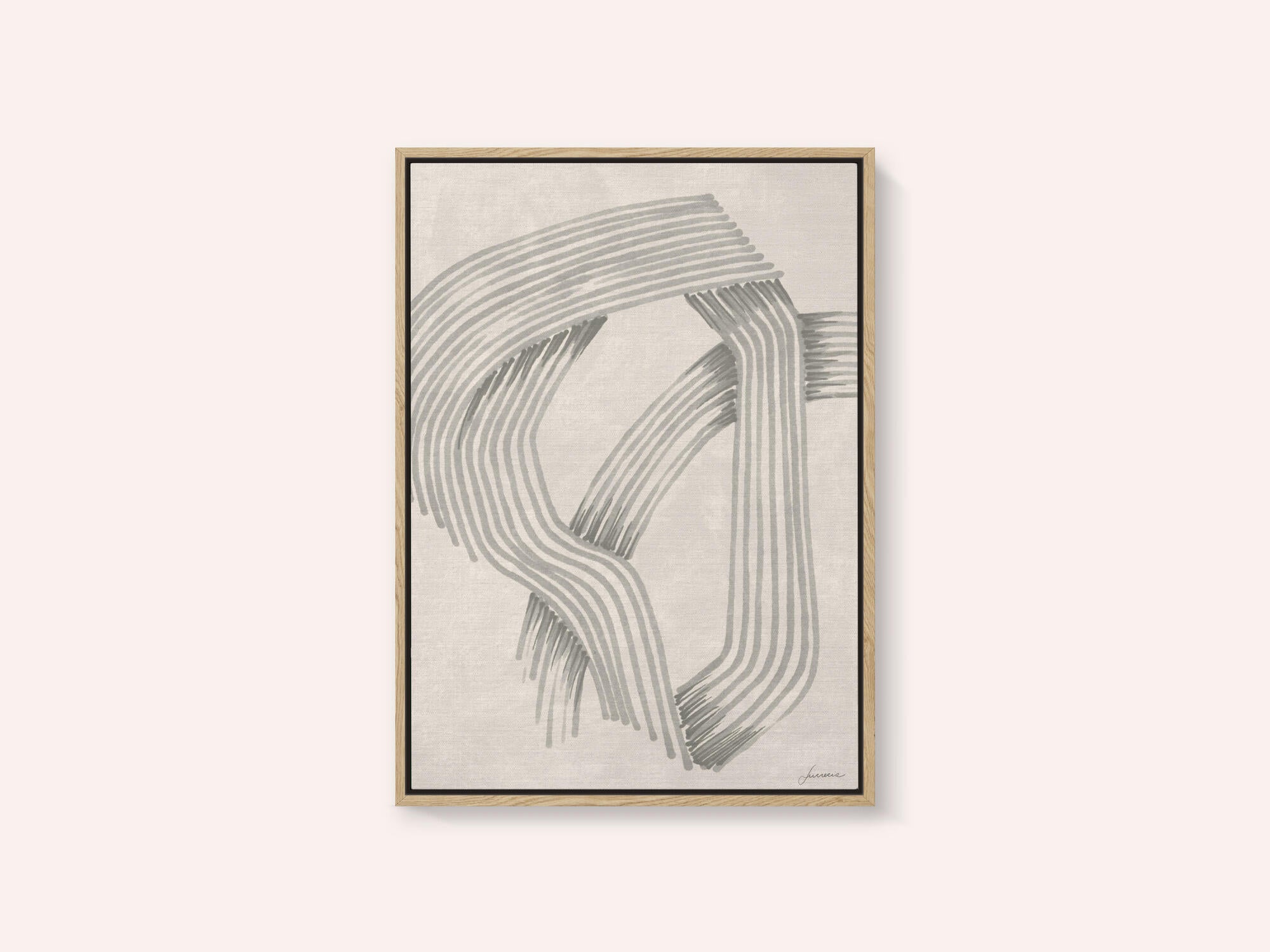 Abstract Grey Intersections 01
