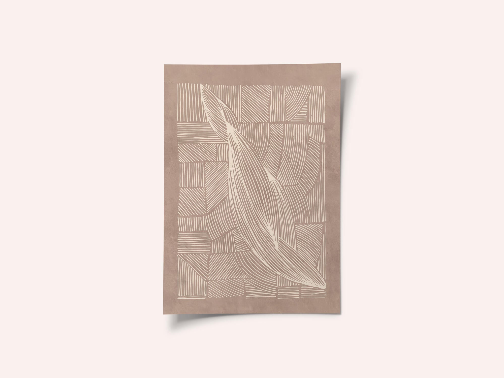 Abstract Irregular Lines