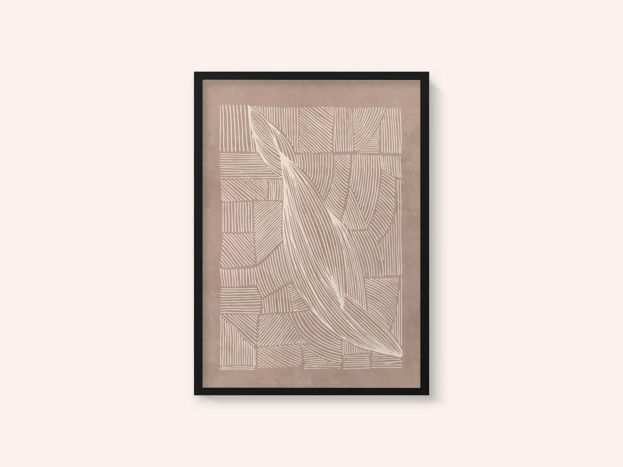 Abstract Irregular Lines