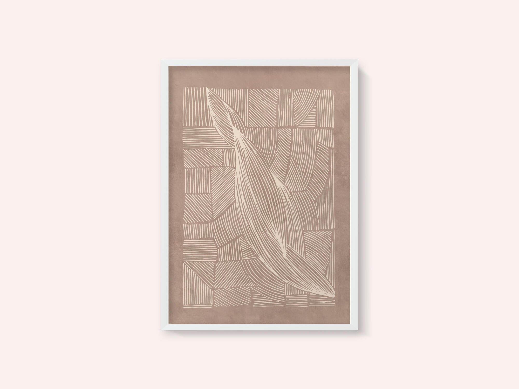 Abstract Irregular Lines