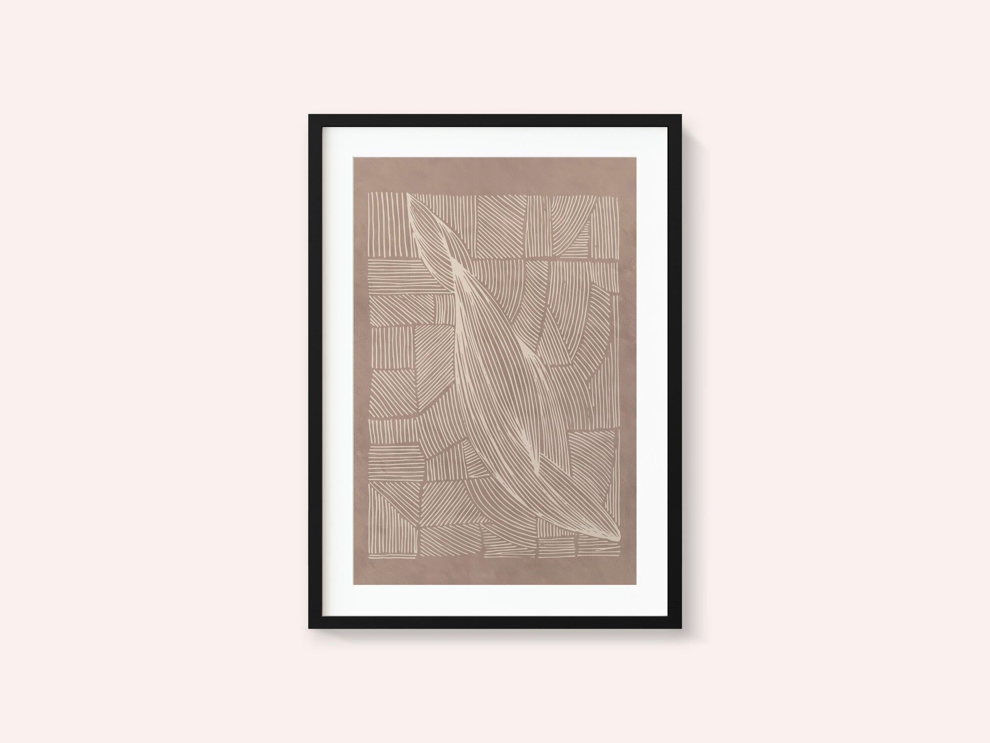 Abstract Irregular Lines