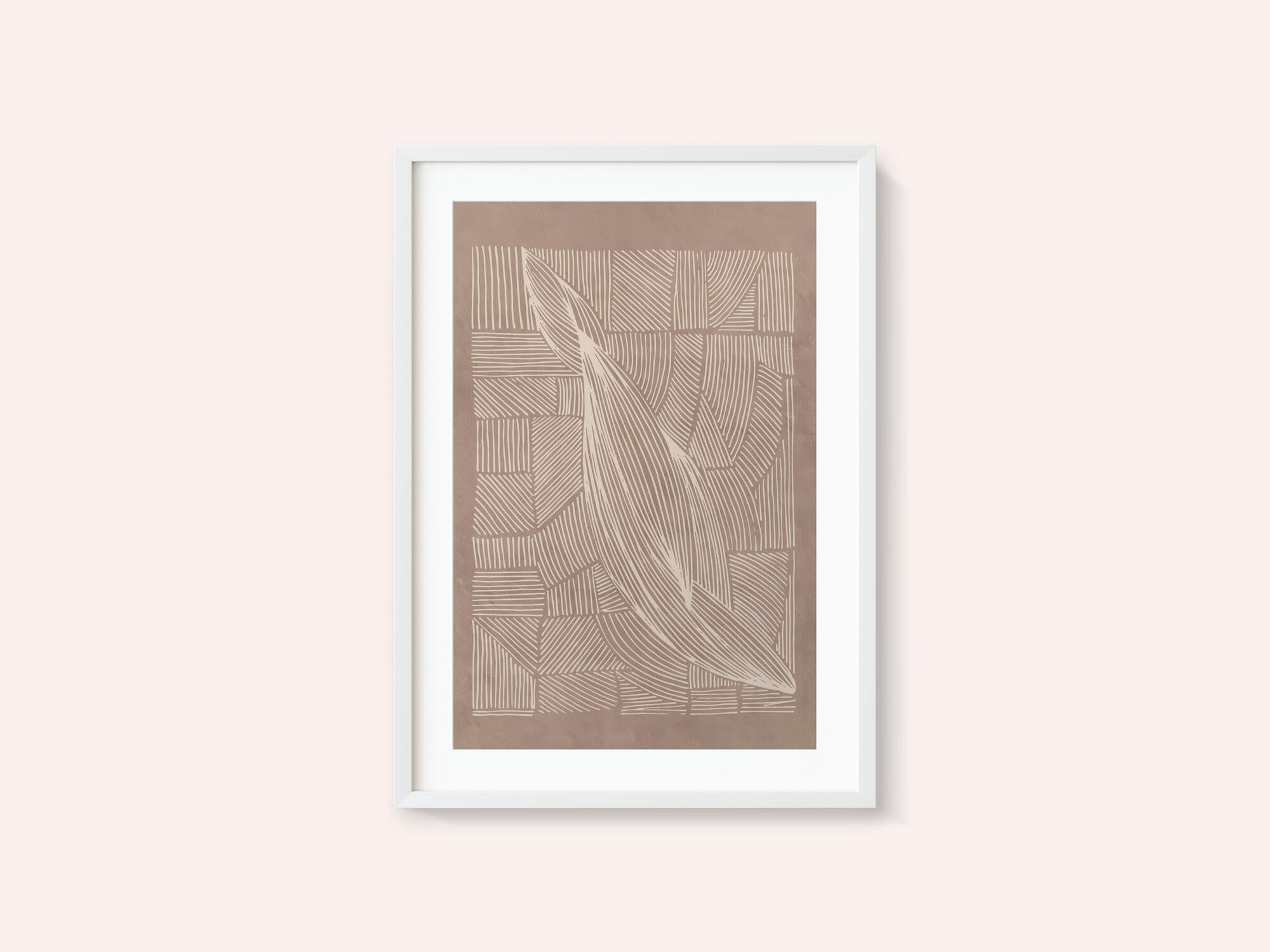 Abstract Irregular Lines