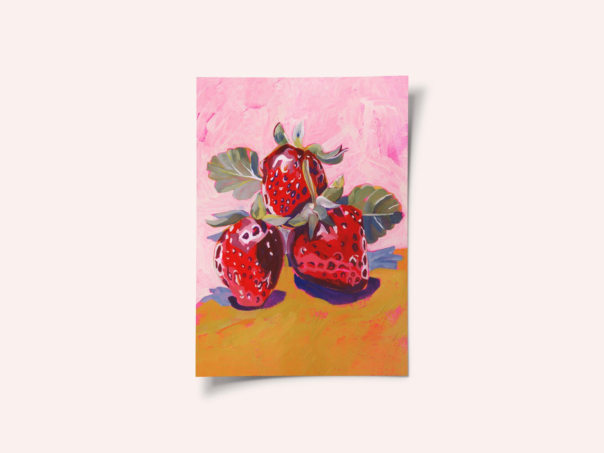 Fresh Paintainly Strawberries