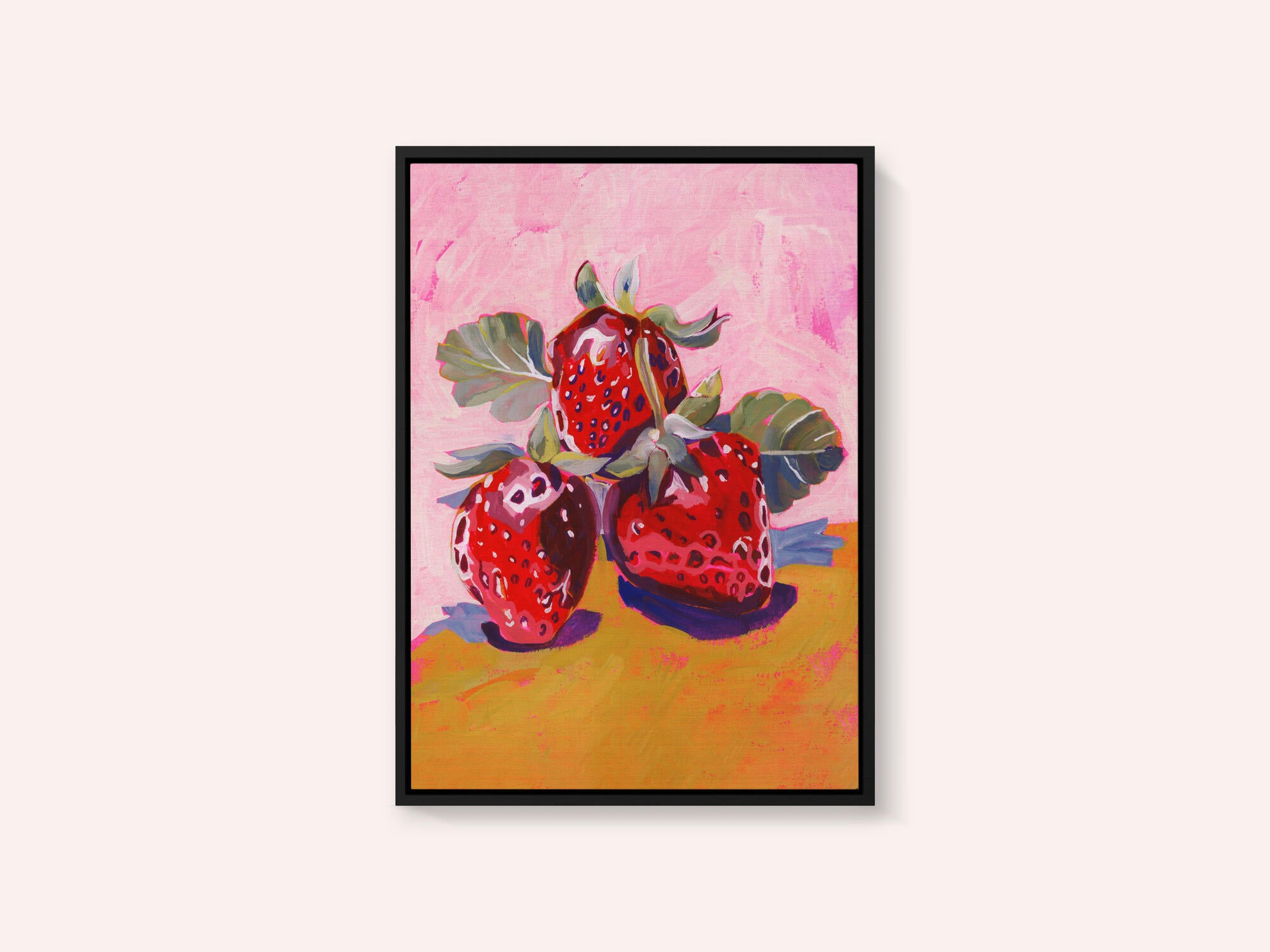 Fresh Paintainly Strawberries