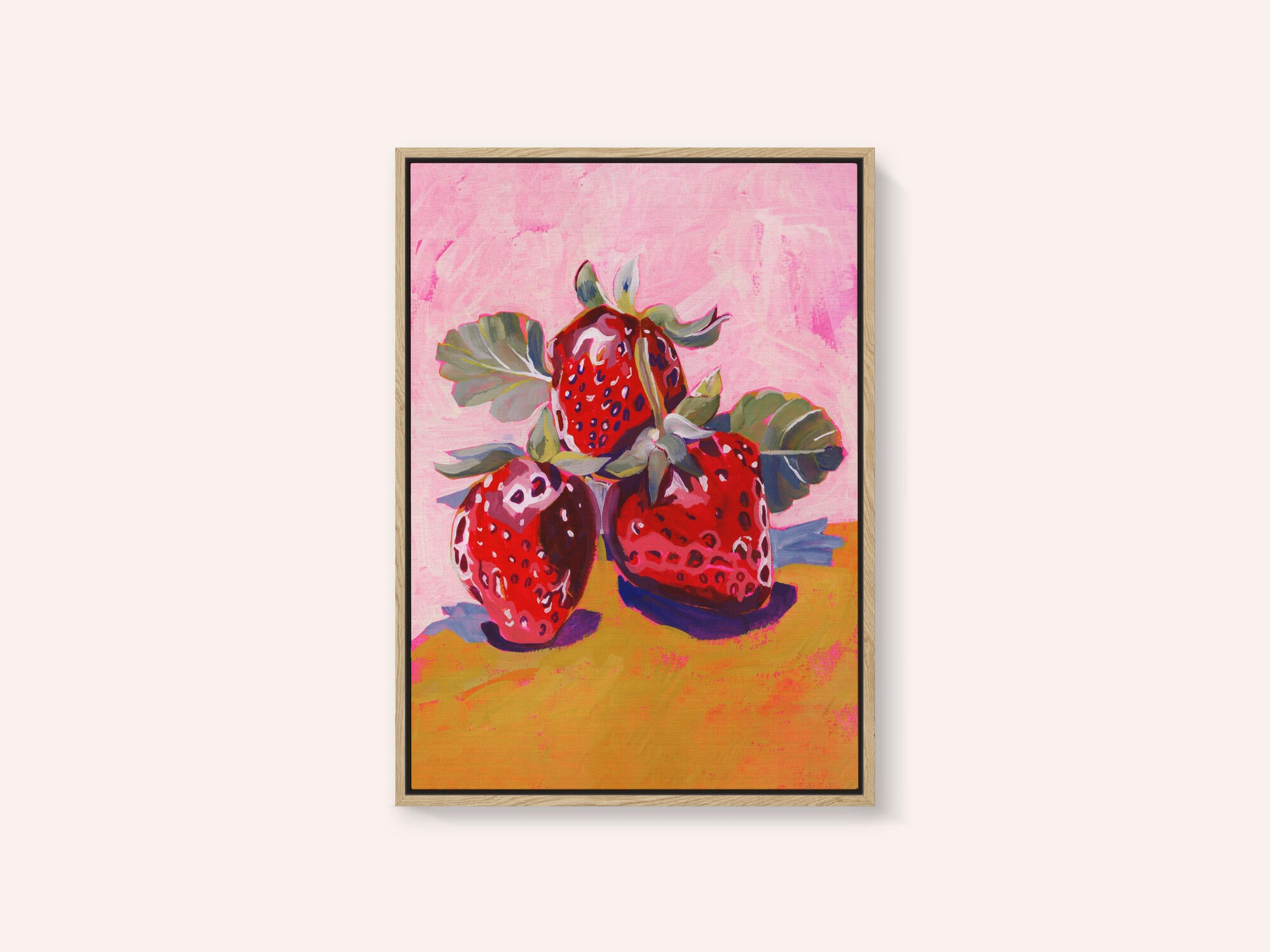 Fresh Paintainly Strawberries