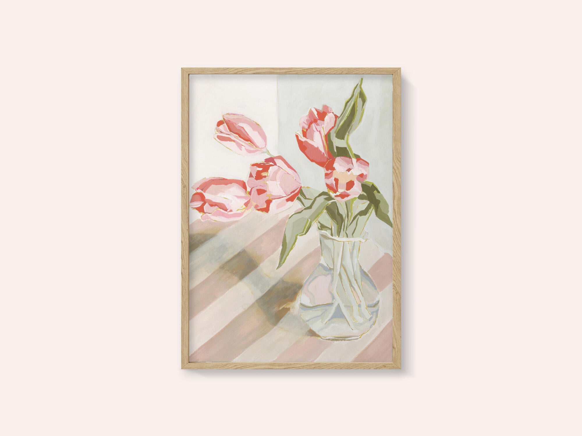 Tulips in a vase