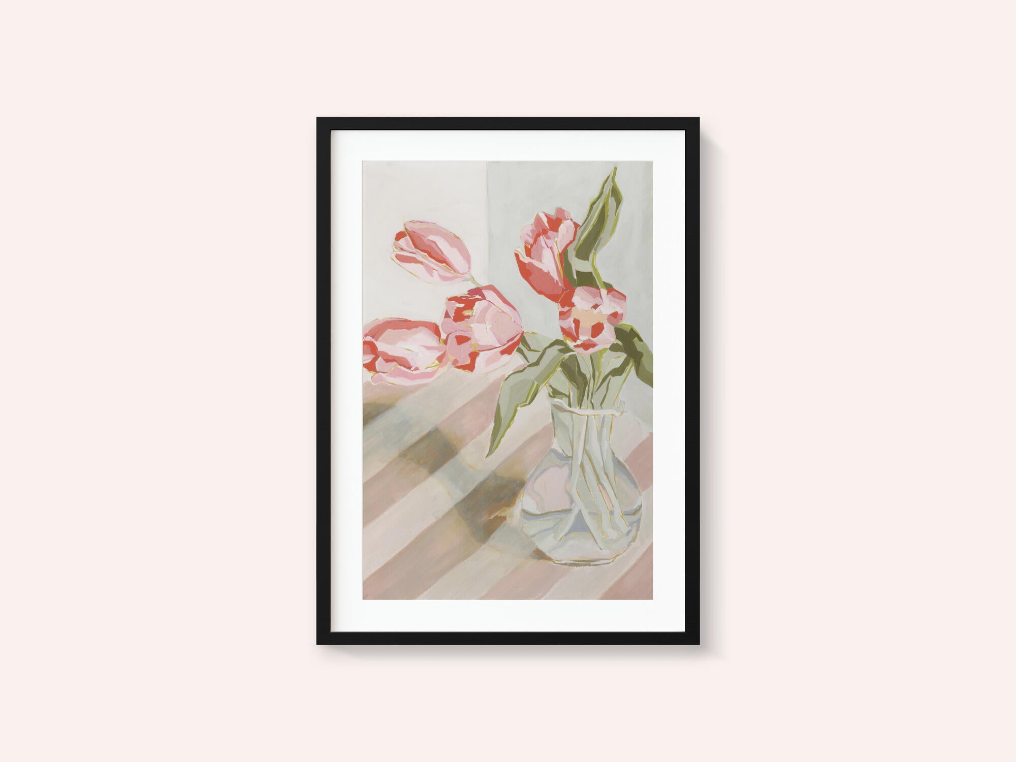 Tulips in a vase