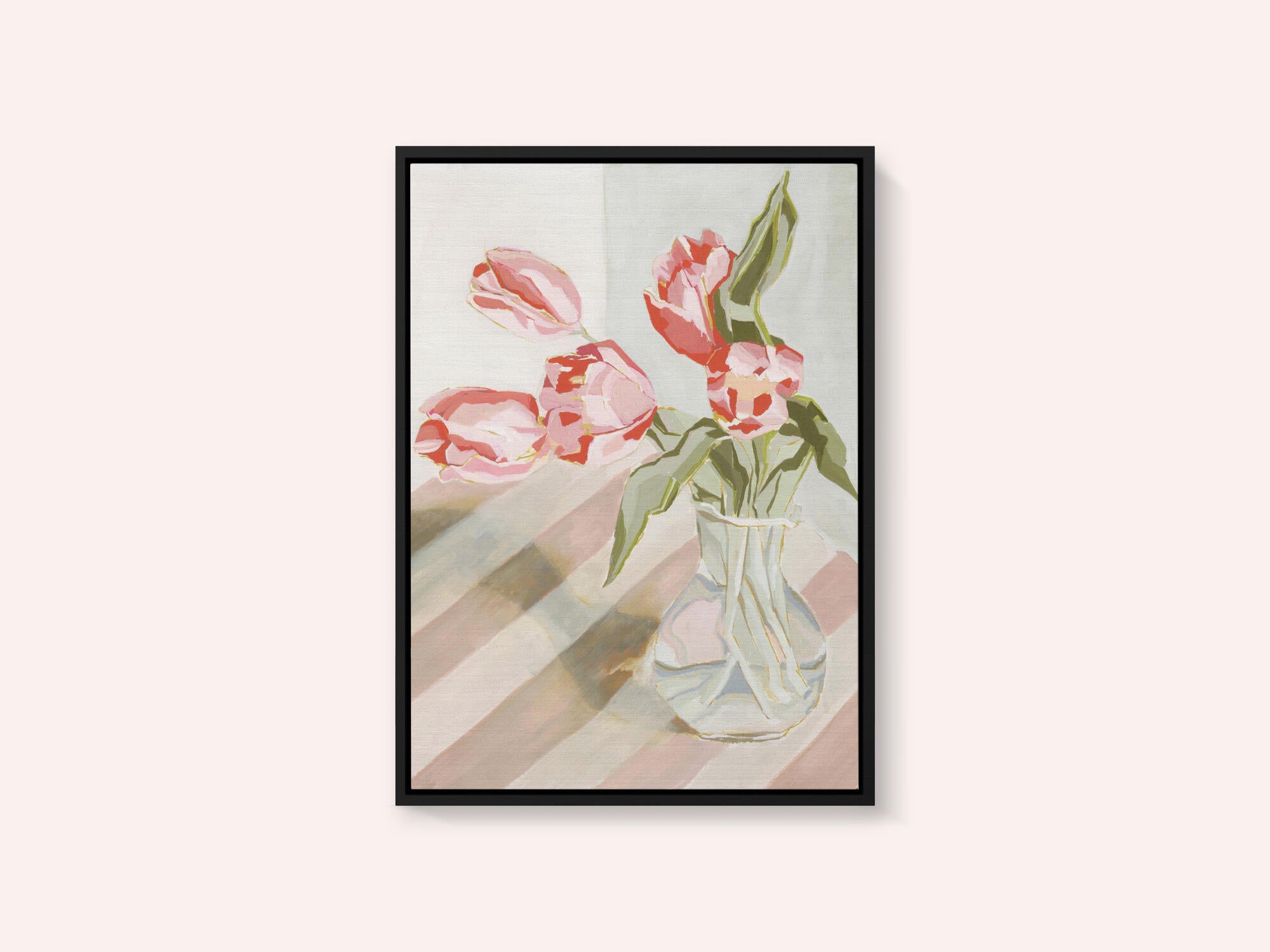 Tulips in a vase