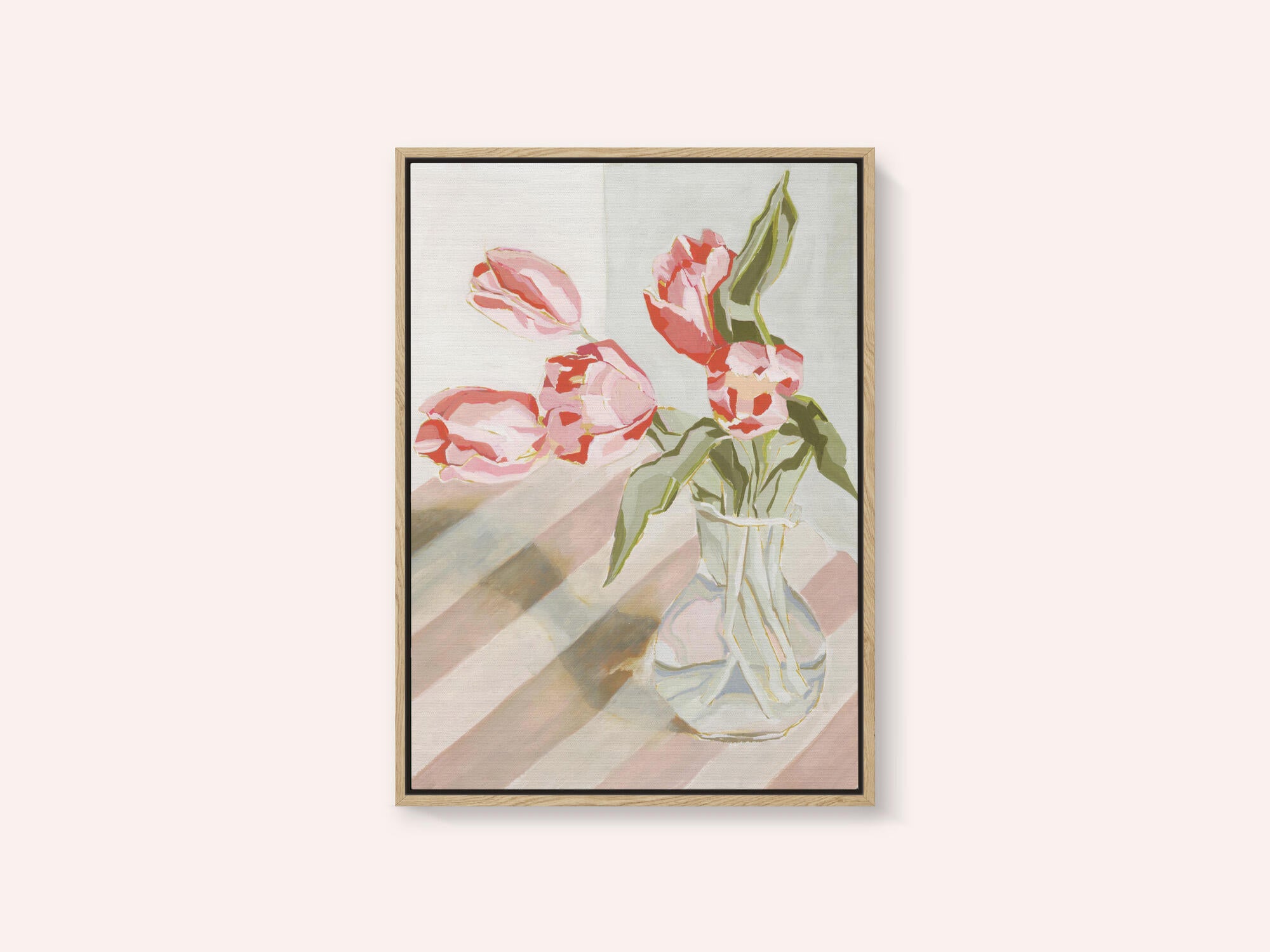 Tulips in a vase