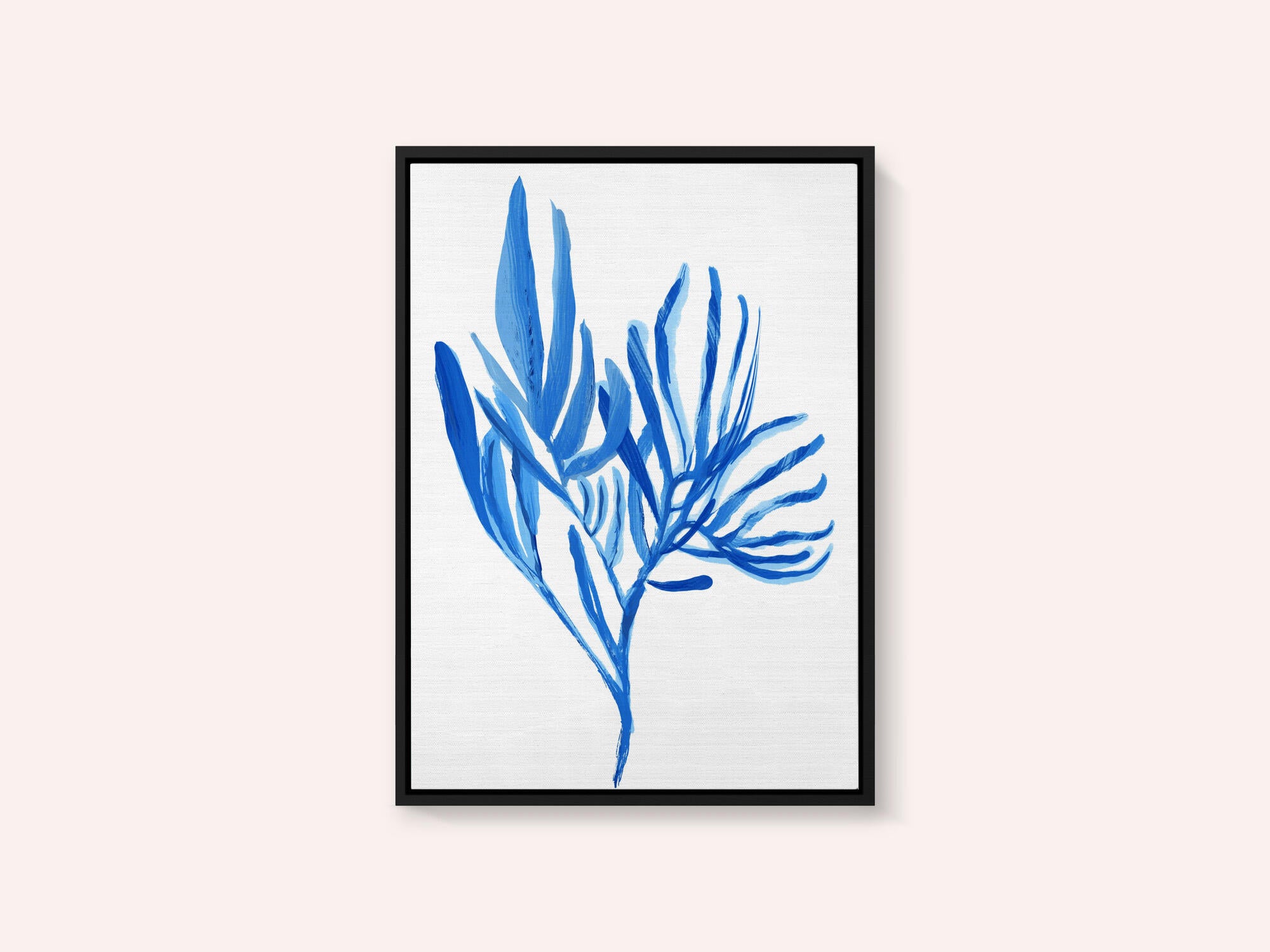 Blue Aquatice Plant Poster 5