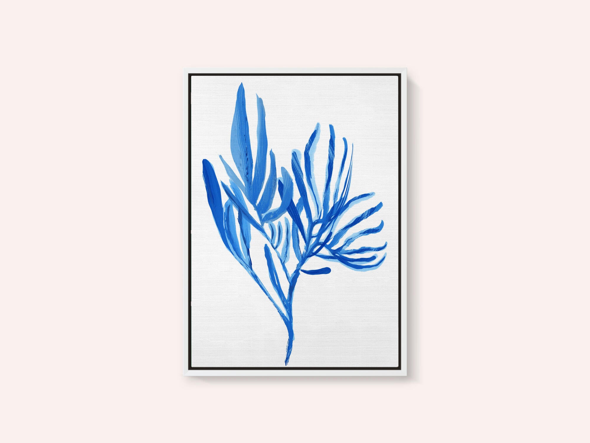 Blue Aquatice Plant Poster 5