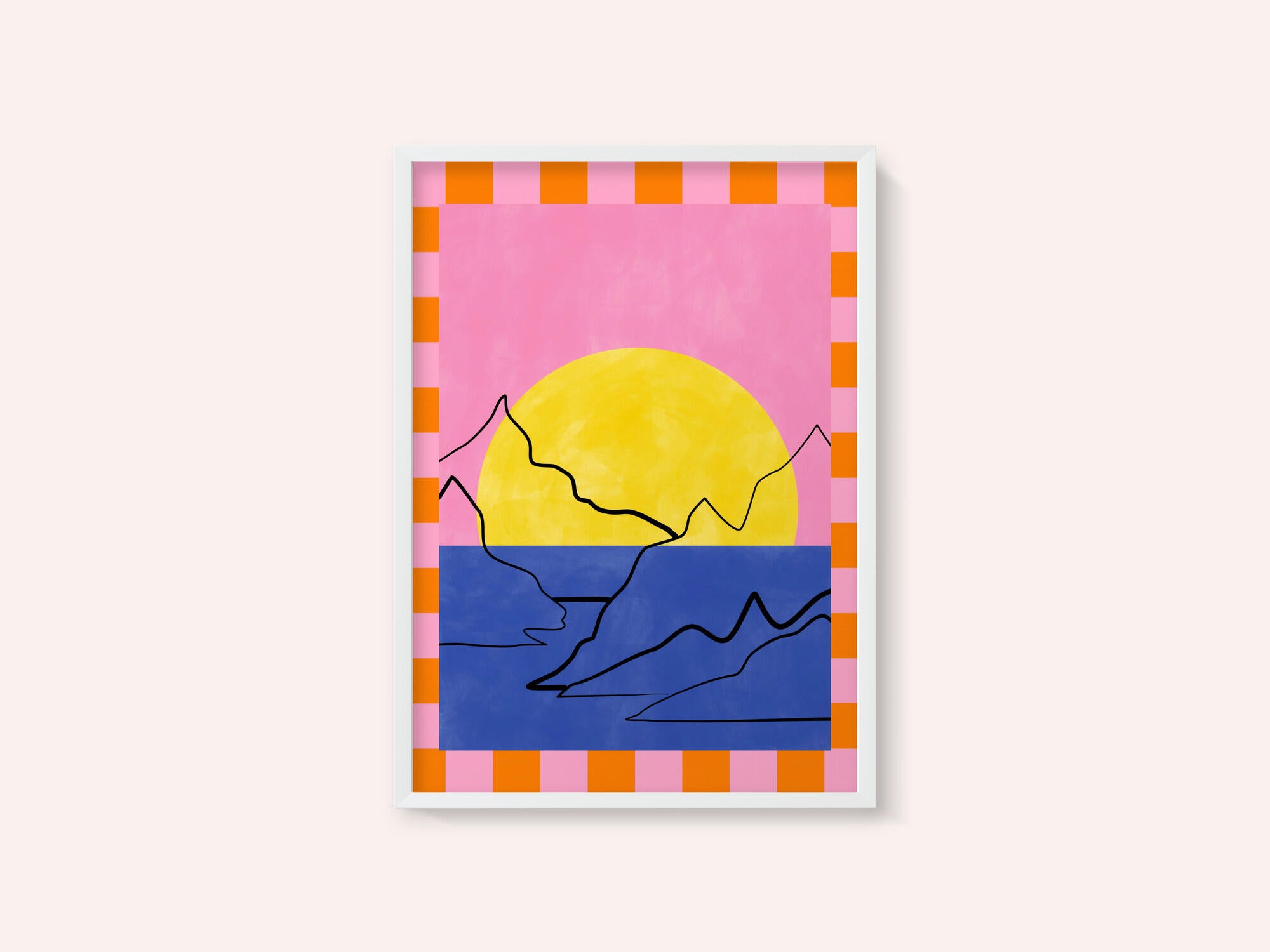 Retro Horizon Glow