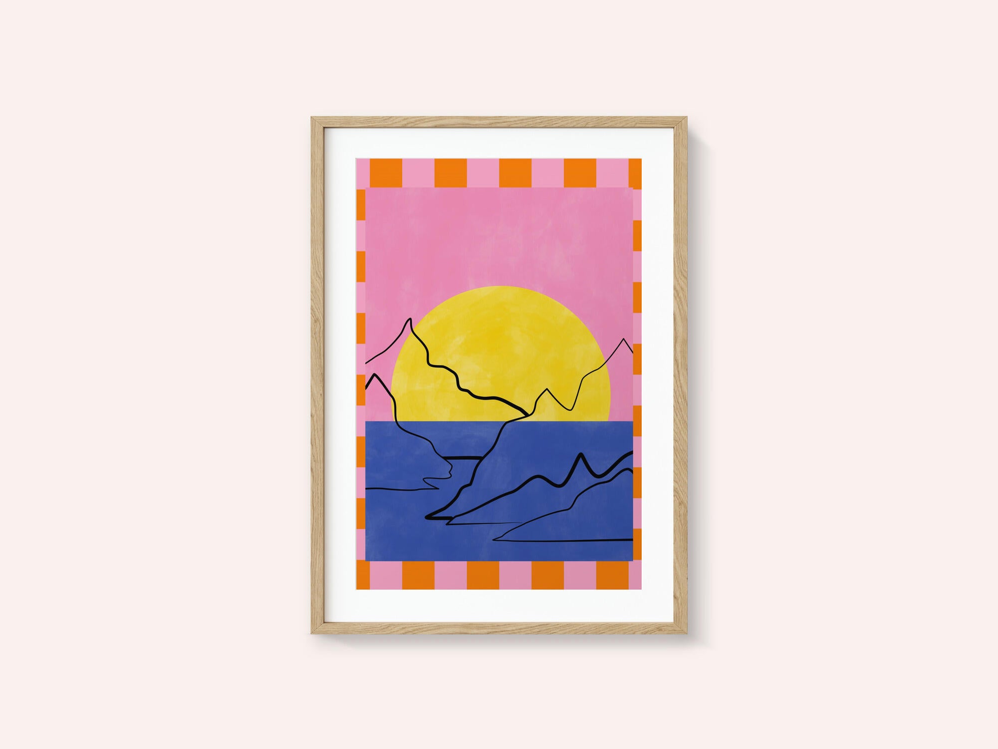 Retro Horizon Glow