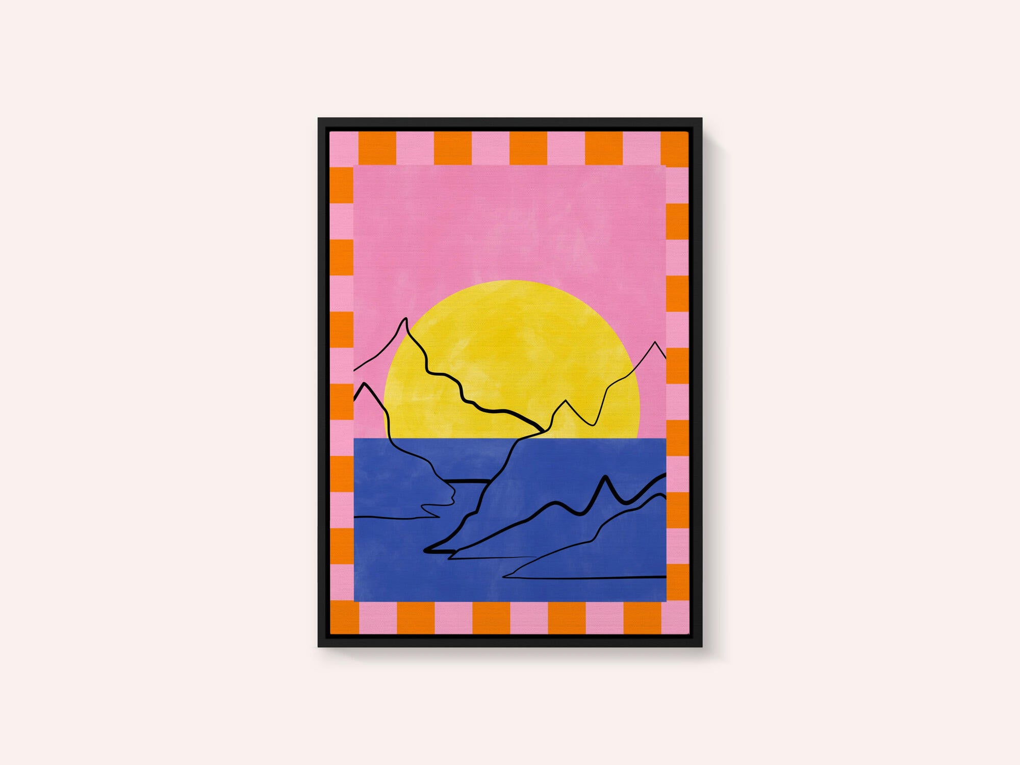 Retro Horizon Glow